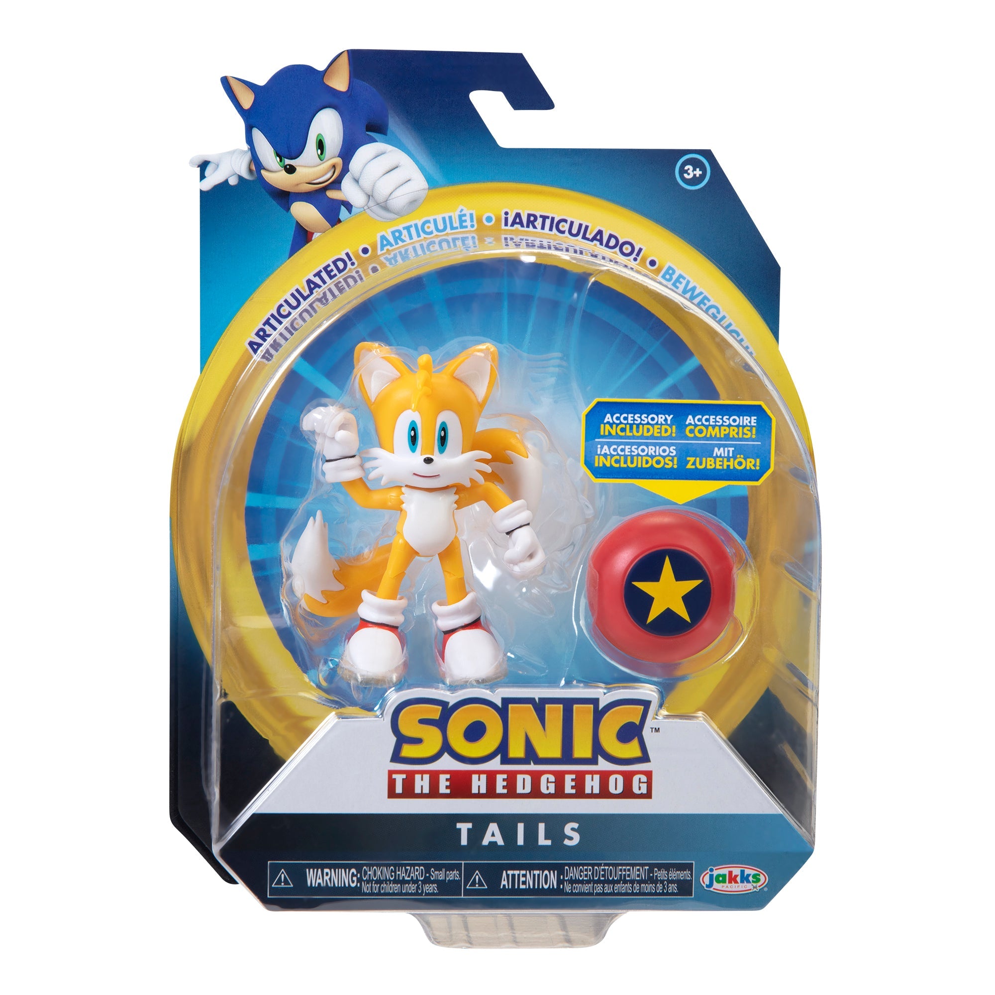 Hot Sale! 12cm Articulated Sonic The Hedgehog Figure with Tails for Kids and Fans