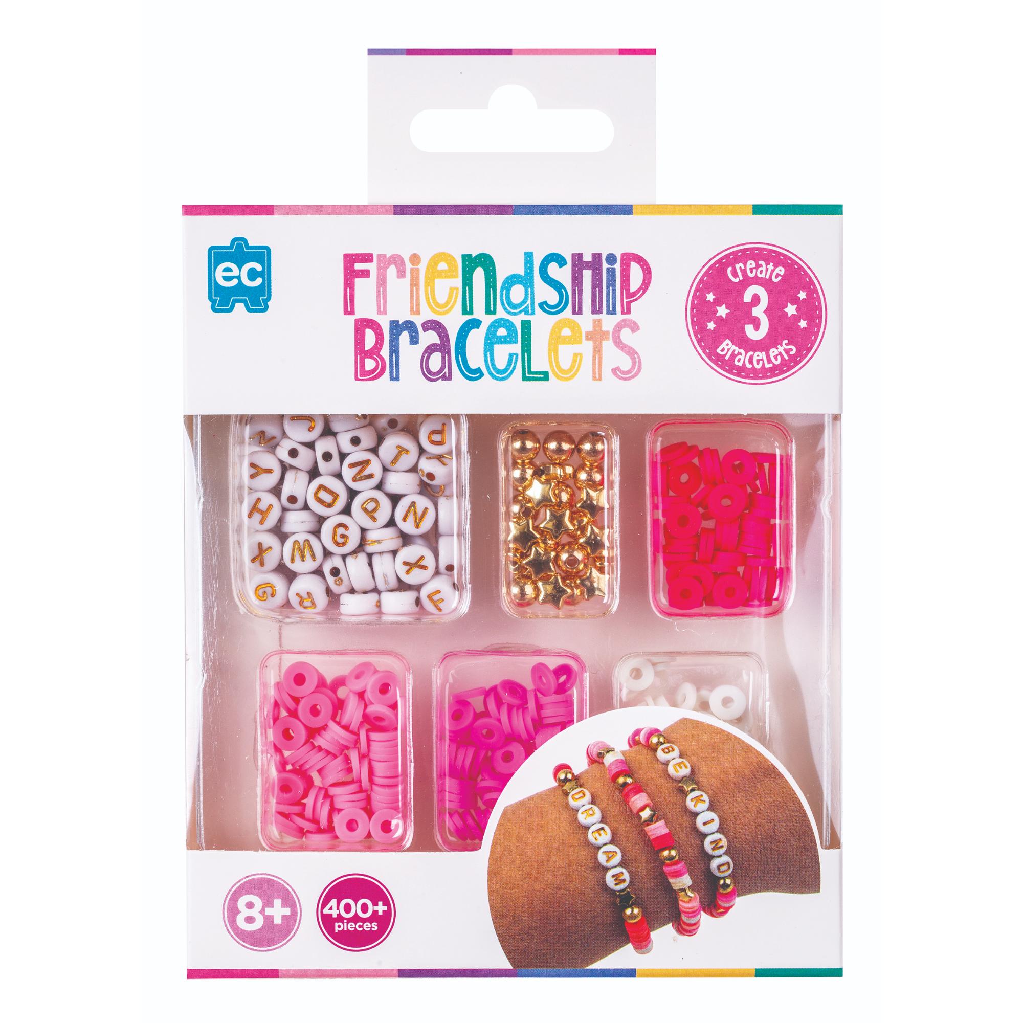 Charming Pink Friendship Bracelet Kit for Unforgettable Moments