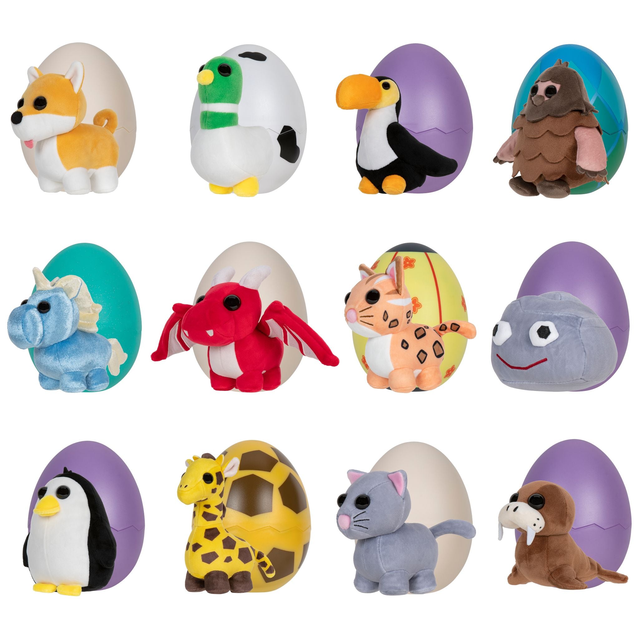 Adopt Me! 2-Inch Surprise Plush Pets - Double Unboxing Fun
