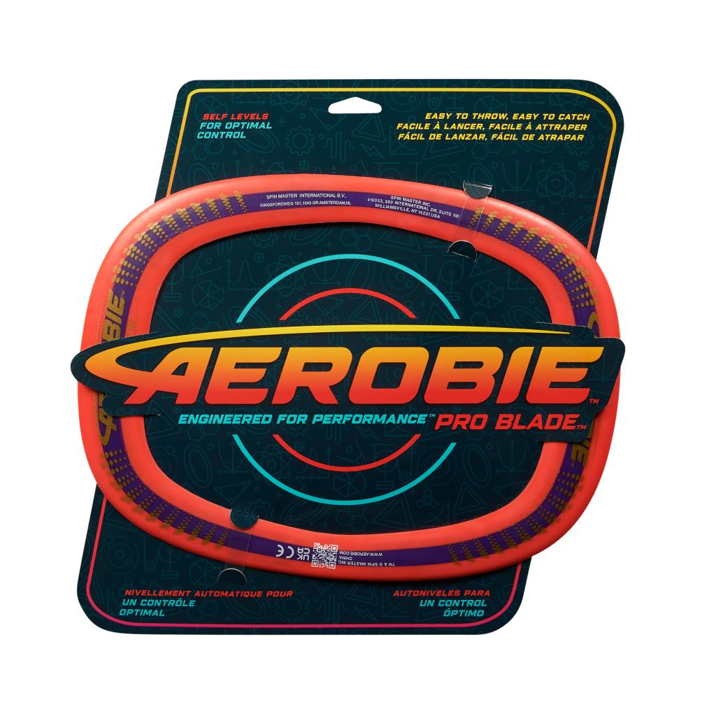 Hot Deal! Aerobie Red Pro Blade - Self - Leveling Throw Ring for All Ages