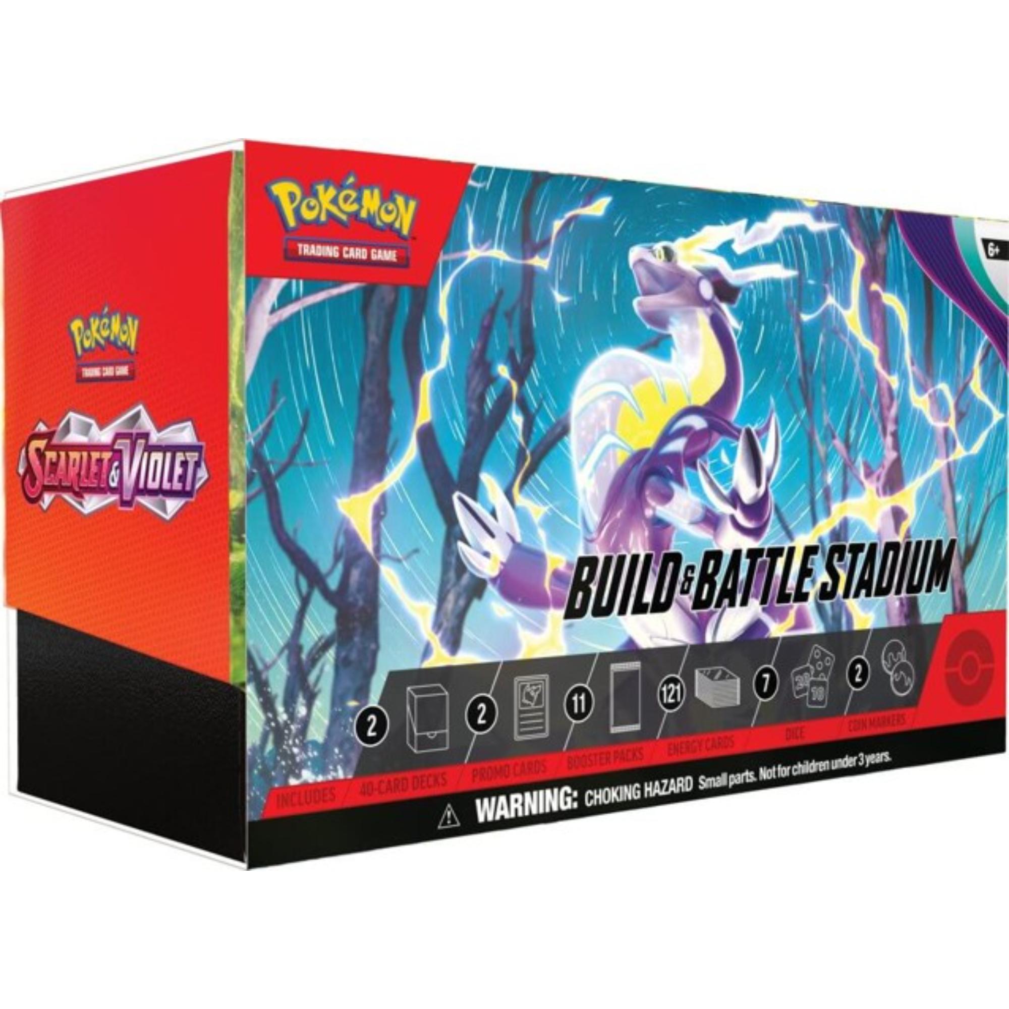Hot Deal! Pokémon Trading Card Game Scarlet & Violet 1 Build and Battle Stadium Set