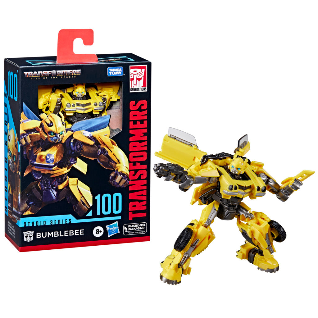 Hot Deal! Transformers Studio Series 100 Deluxe Bumblebee Action Figure