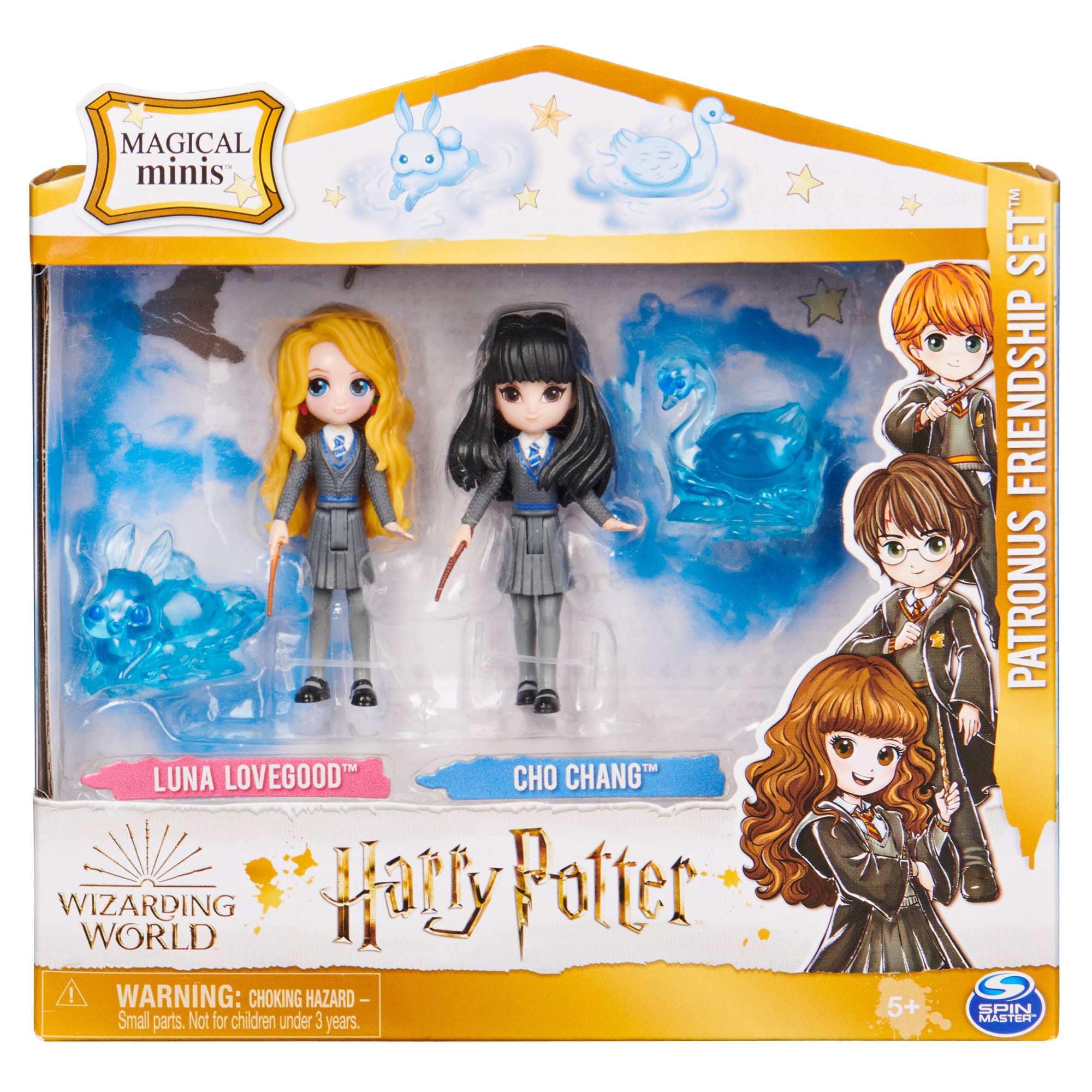 Wizarding World Harry Potter Magical Minis Luna Lovegood & Cho Chang Patronus Collectible Set
