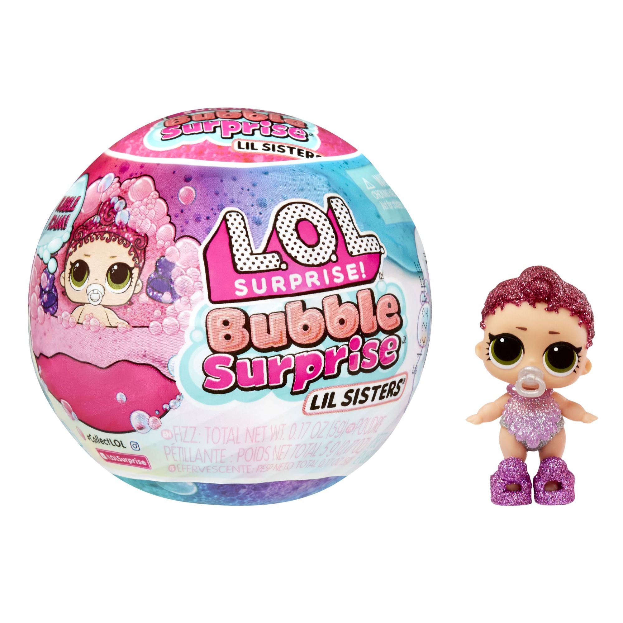 L.O.L. Surprise! Lil Sisters Season 1 Bubble Surprise Blind Ball Collectibles