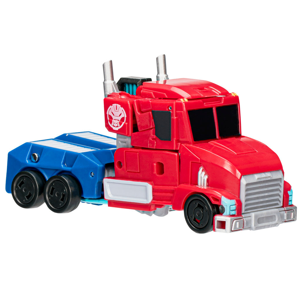 Hot Sale! Transformers Earthspark Deluxe Class Optimus Prime Action Figure