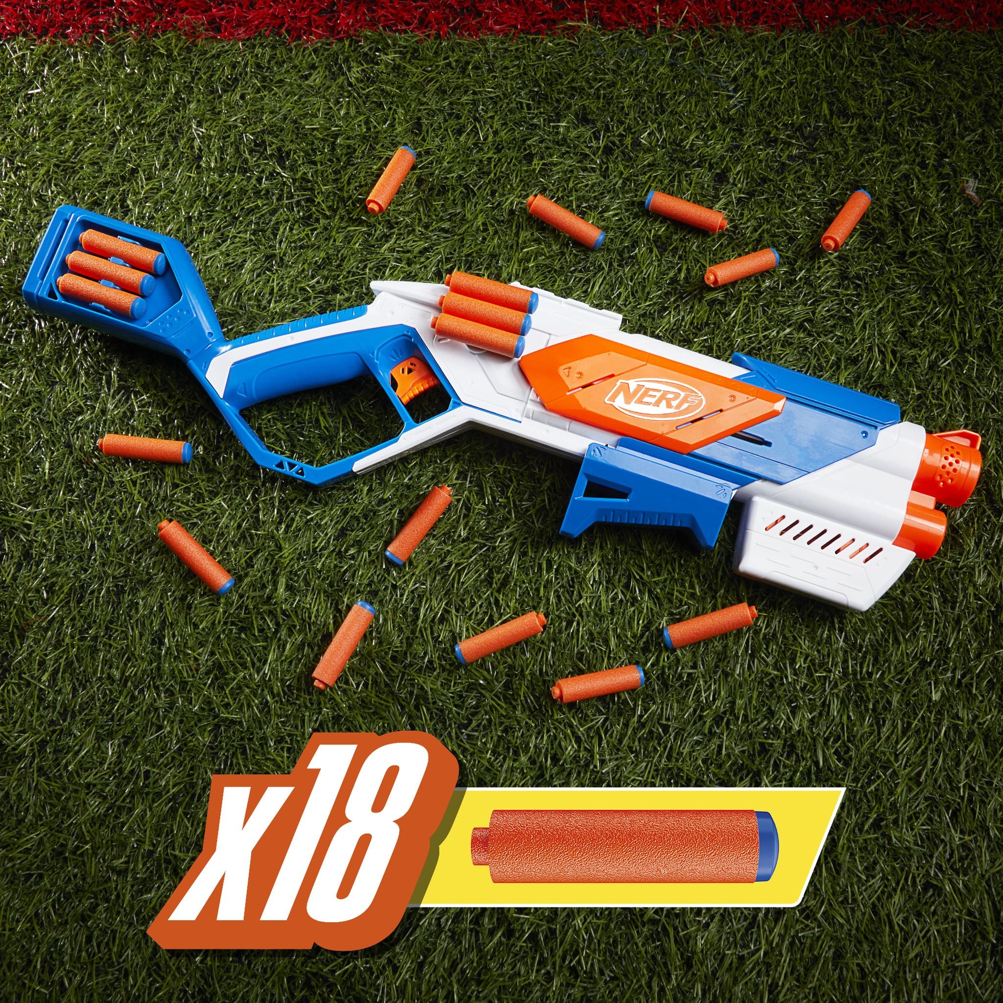 NERF N Series Strikeback Blaster with High - Performance N1 Darts