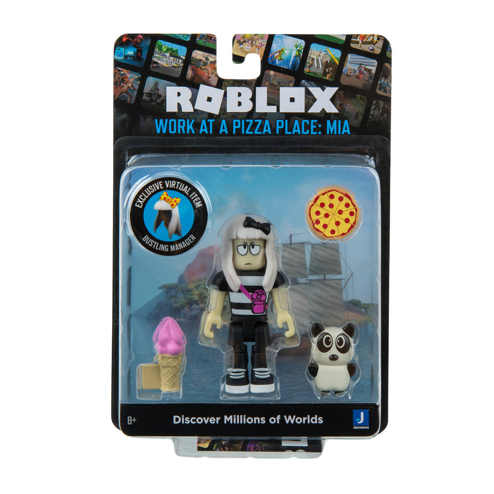 Hot Deal! Roblox Collectible Figure Pack - Work At A Pizza Place: Mia Character Toy