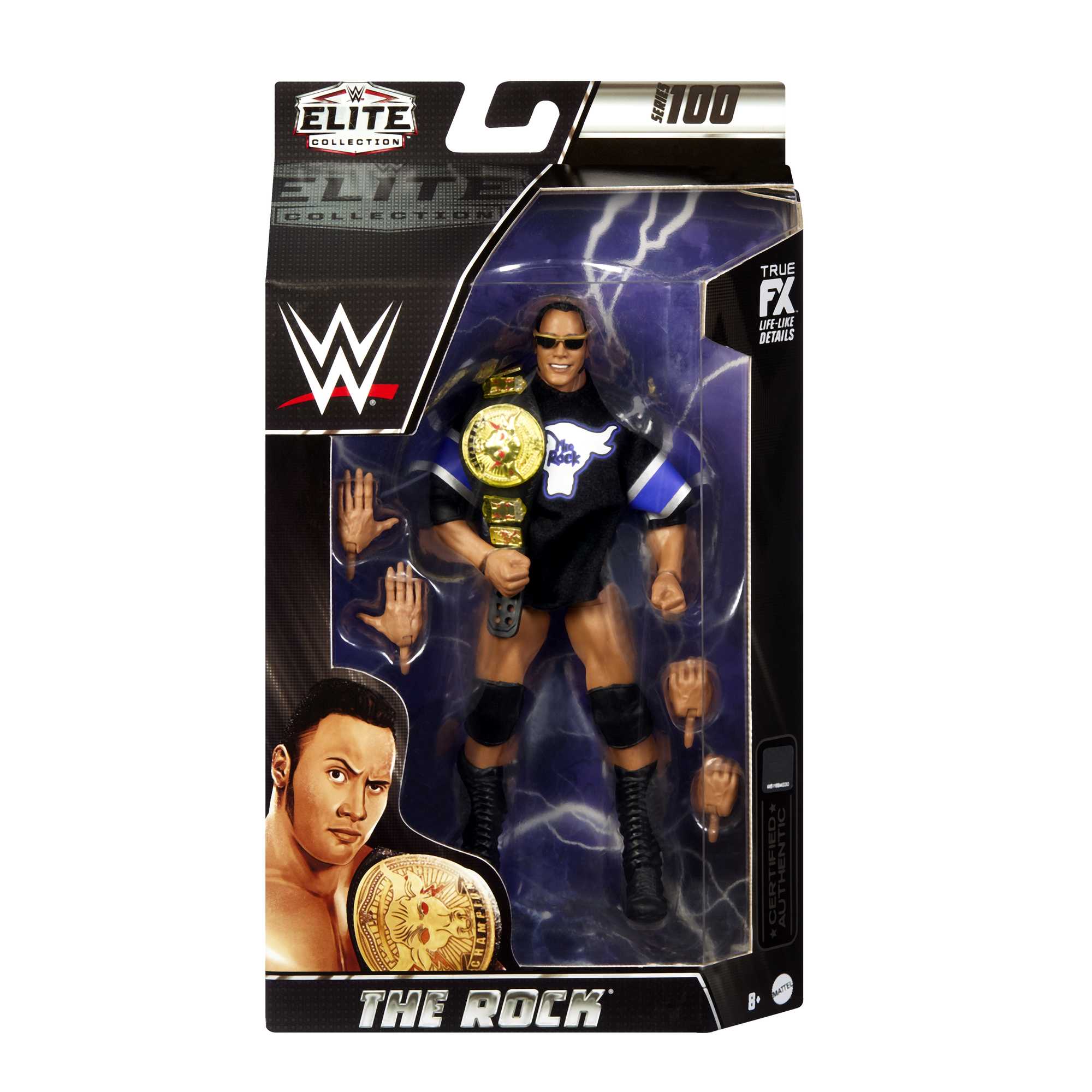 Hot Sale! WWE Elite Collection Series 100 Action Figure - The Rock