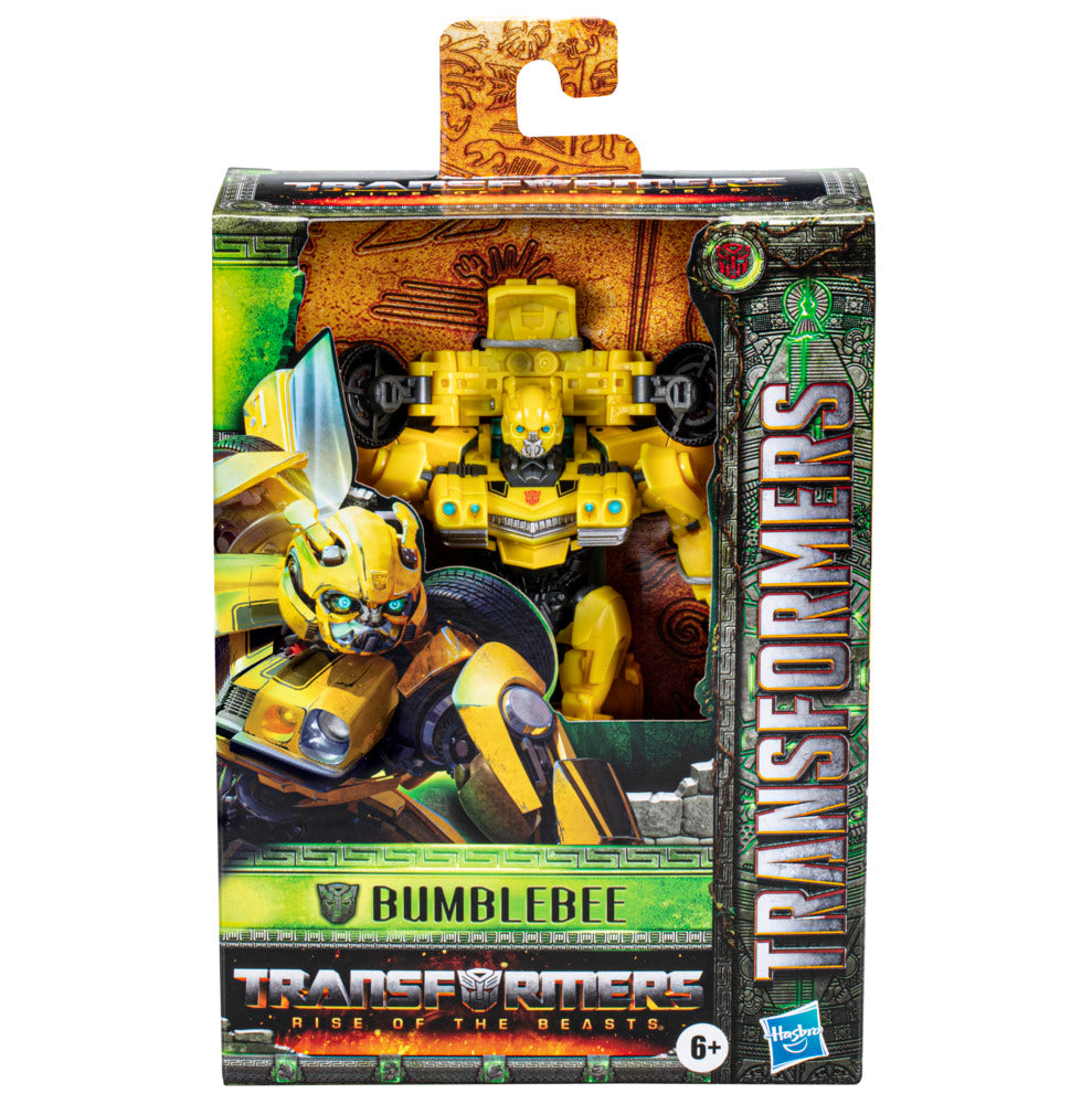 Transformers Rise of the Beasts Deluxe Bumblebee Action Figure with Weapon Accessories