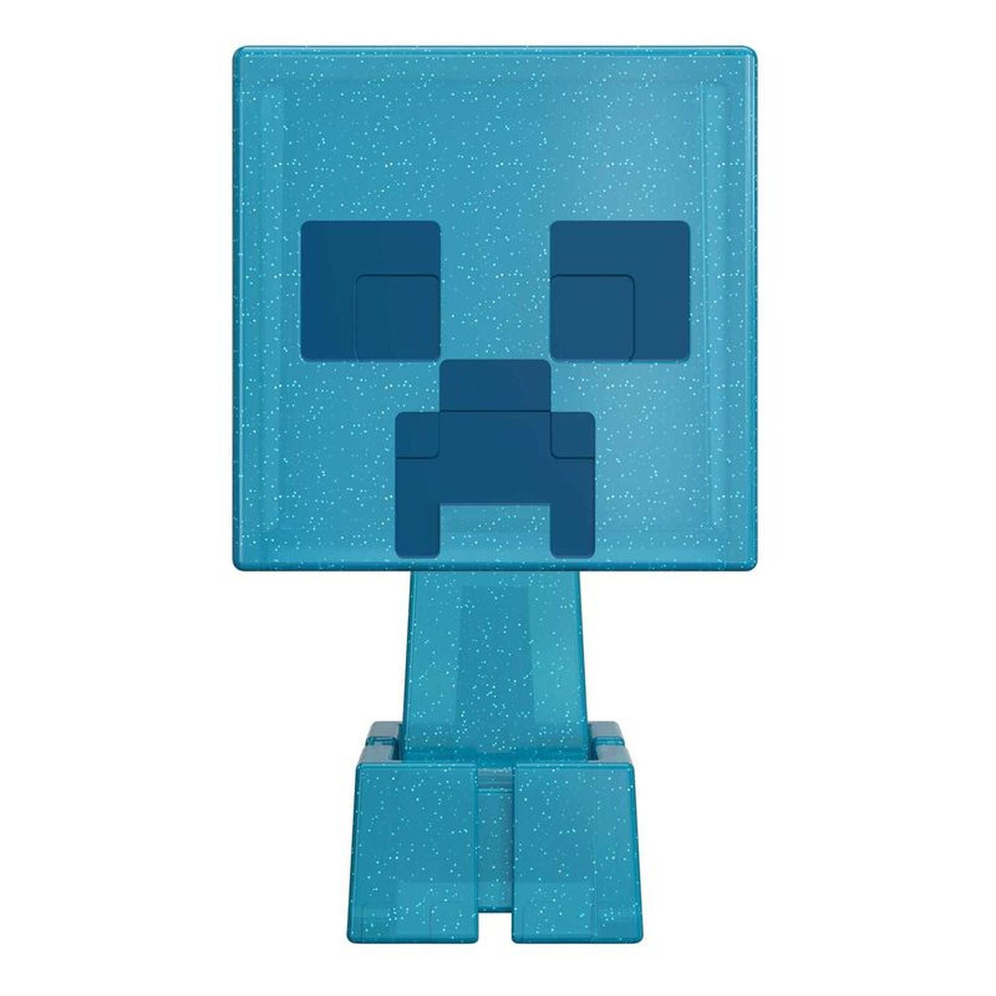 Supercharged Minecraft Mob Head Minis - Adorable Creeper Figures for Collectors