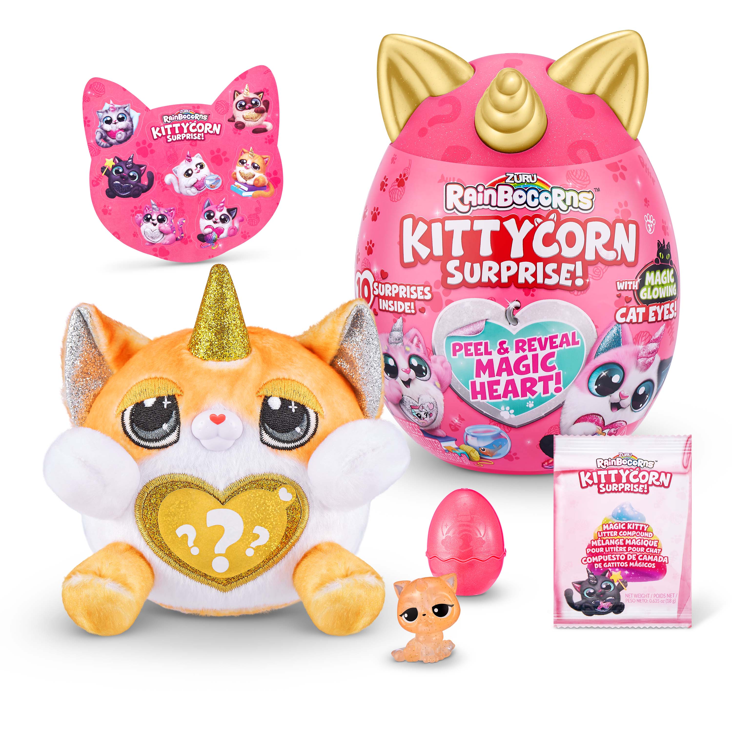ZURU Sparkling Surprise Kittycorn from Rainbocorns Series 5