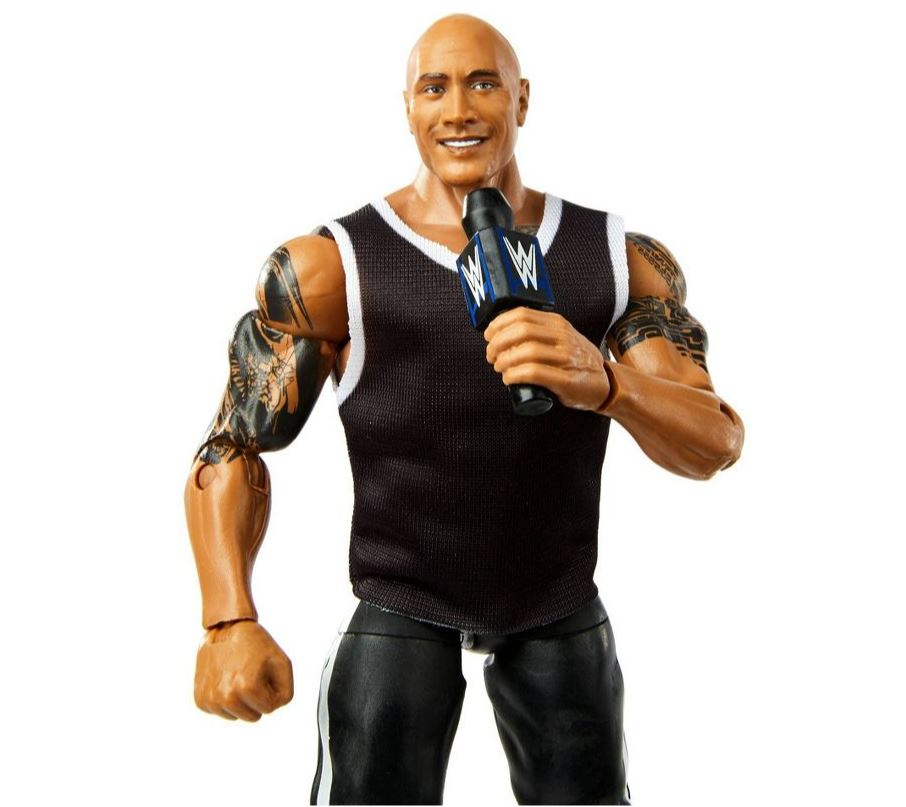 Hot Sale! WWE Elite Collection Series 81 Action Figure - The Rock for Fans and Collectors