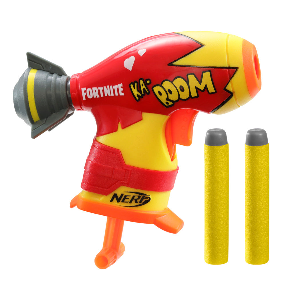 Hot Deal! Nerf Fortnite Microshots Mini Blaster - Micro Bombs Away for Indoor/Outdoor Fun