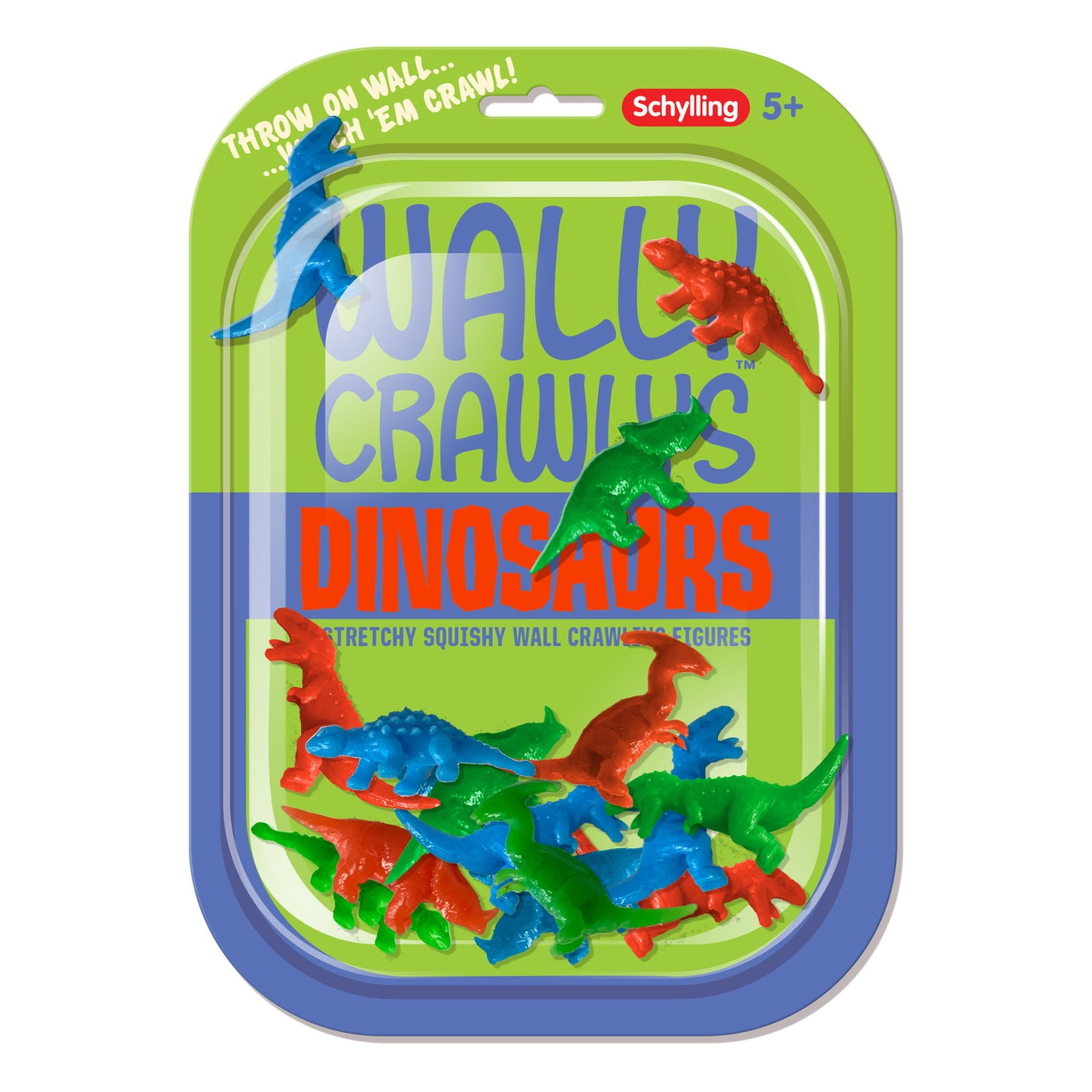 Schylling Stretch & Squish Dinosaur Wall - Crawling Toys: Great Fun!