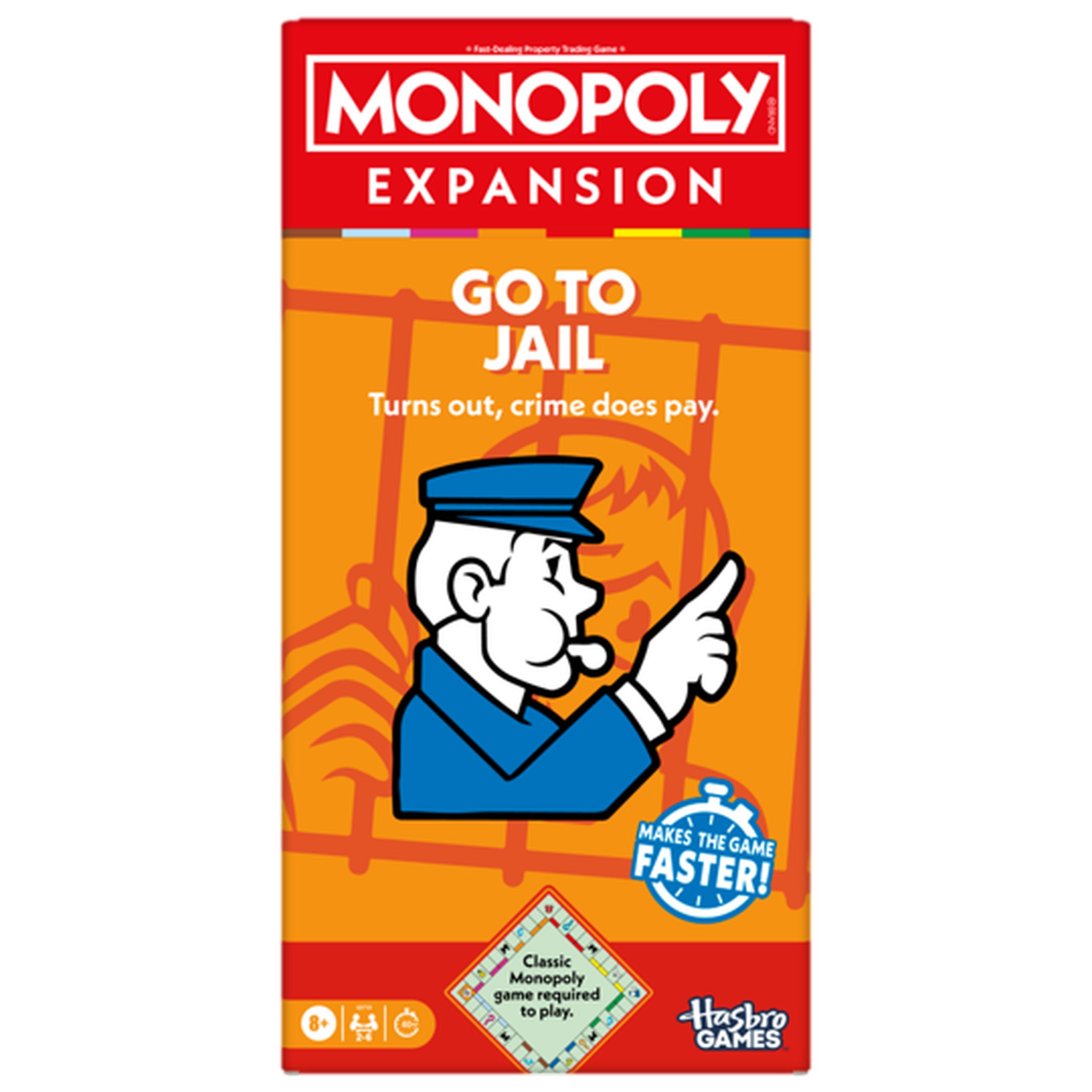 Hot Sale! Monopoly Go To Jail Expansion Pack - A Thrilling Add - on for Classic Monopoly