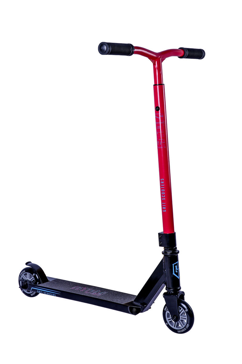 GRIT Atom Pro Scooter in Stylish Black and Pink