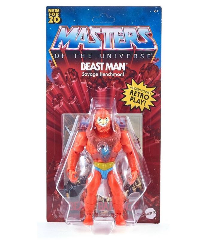 Hot! Masters Of The Universe Origins - Beast Man Action Figure