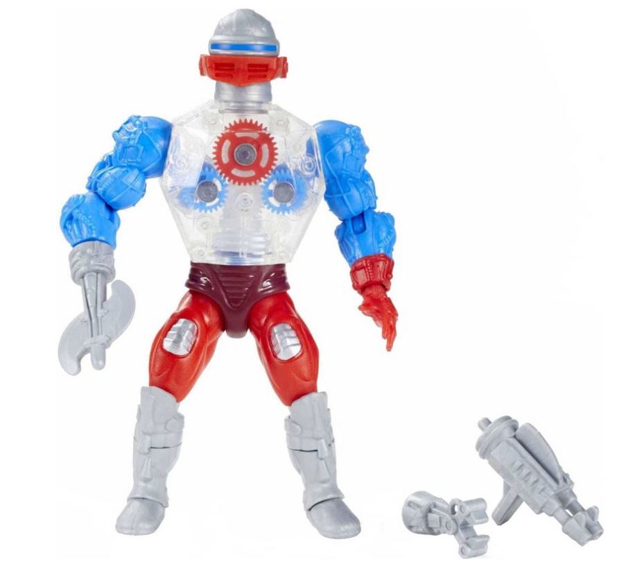 Hot! Masters Of The Universe Origins - Roboto Action Figure