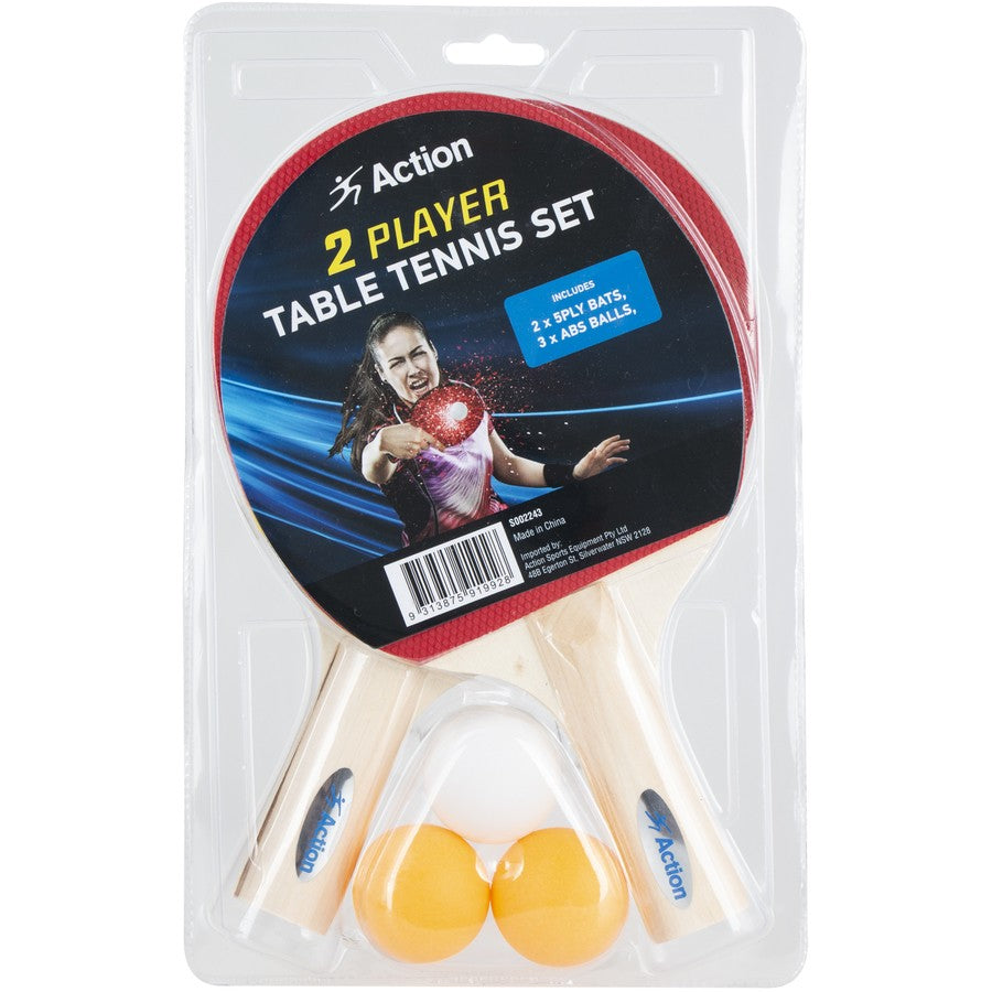 Hot Deal: 2-Player Action Sports Table Tennis Set