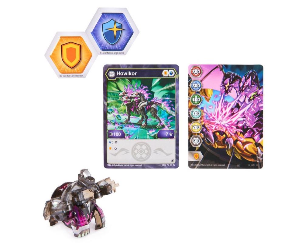 Bakugan Evolutions Season 4 Howlkor - Epic Transforming Toy