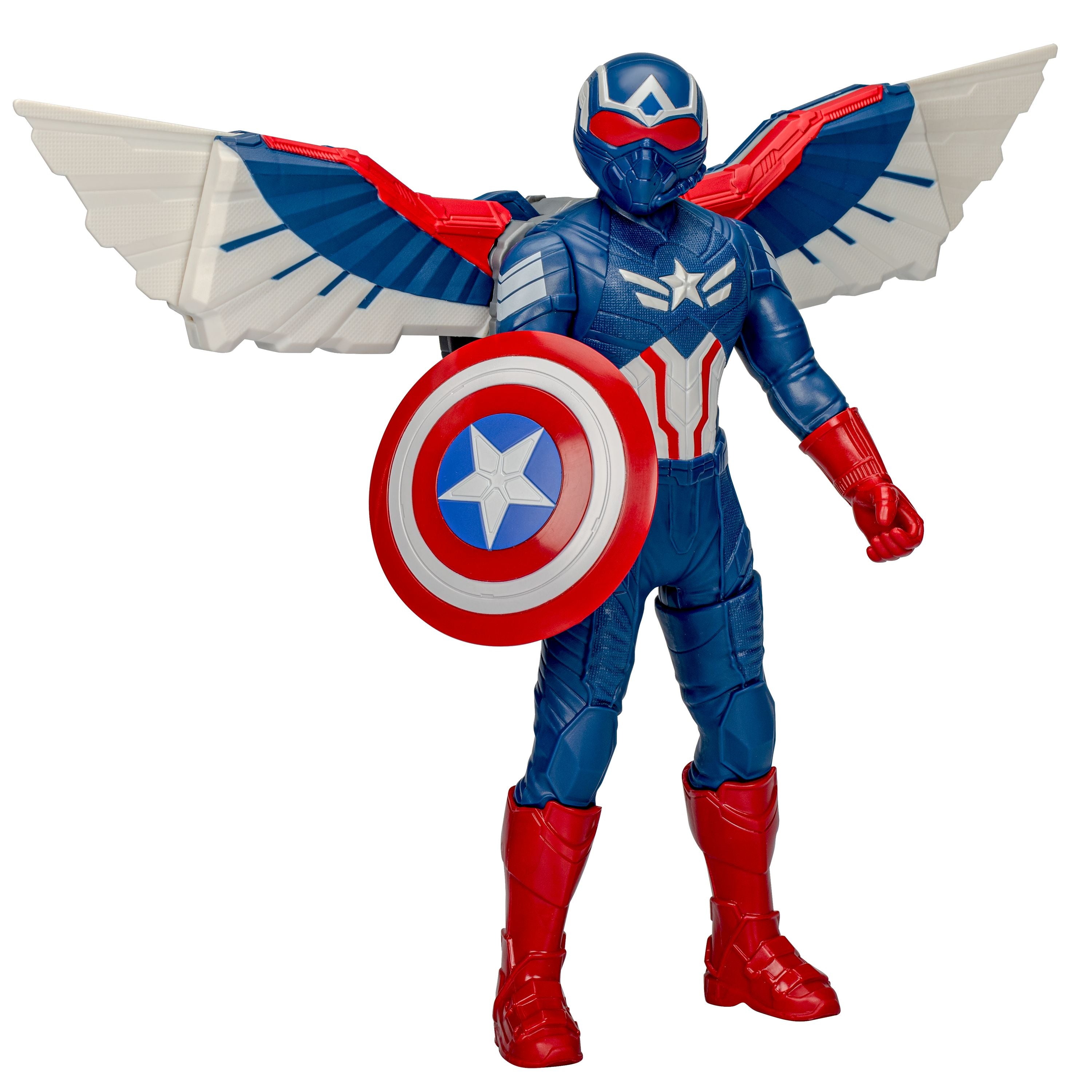 Hot Sale! 9-Inch Marvel Avengers Captain America Flight Mode Action Figure - Brave New World