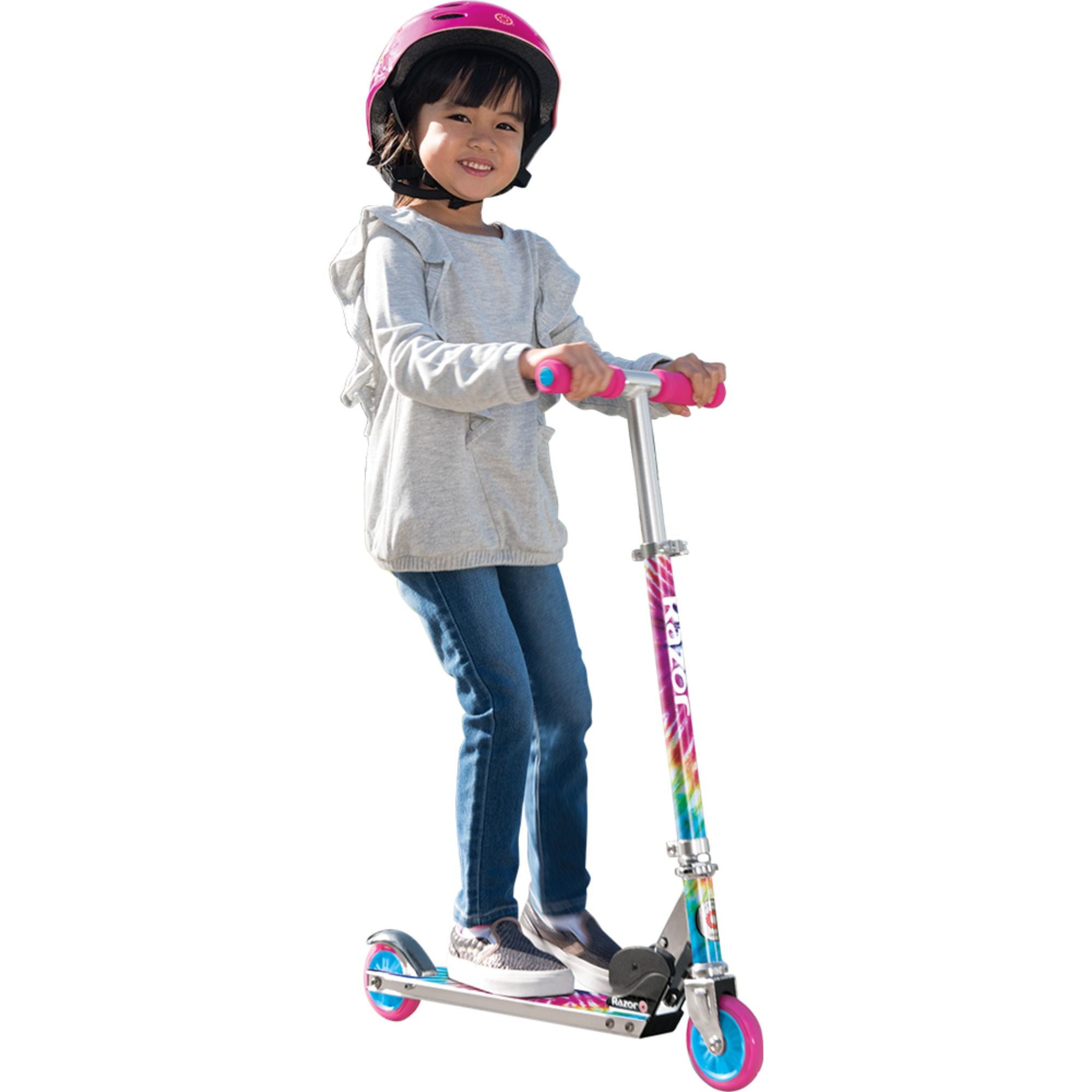Hot Deal! Tie Dye Special Edition Razor A Kick Scooter for Kids