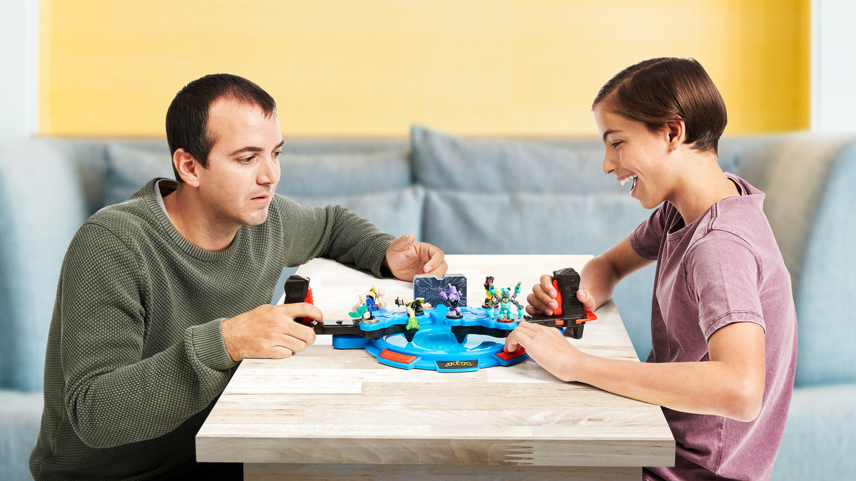 Akedo Powerstorm Triple Strike Tag Team Arena - Exclusive Toy for Ultimate Battling Action