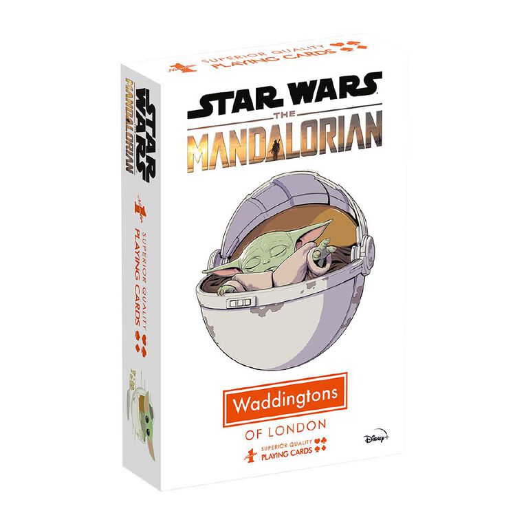 Hot Sale! Star Wars The Mandalorian The Child-themed High-quality Playing Cards