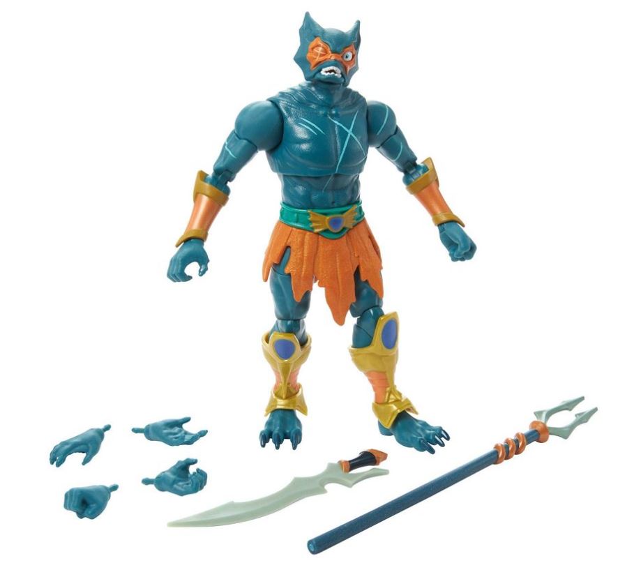 Hot! He-Man Masters of the Universe Revelation Mer-Man Action Figure