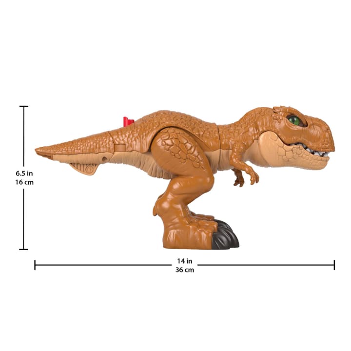 Fisher-Price Imaginext Jurassic World Thrashing Action T-Rex Toy for Preschoolers