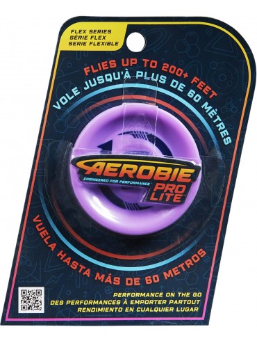 Purple Aerobie Pro Lite - Ideal Miniature Throw Disc for Endless Fun
