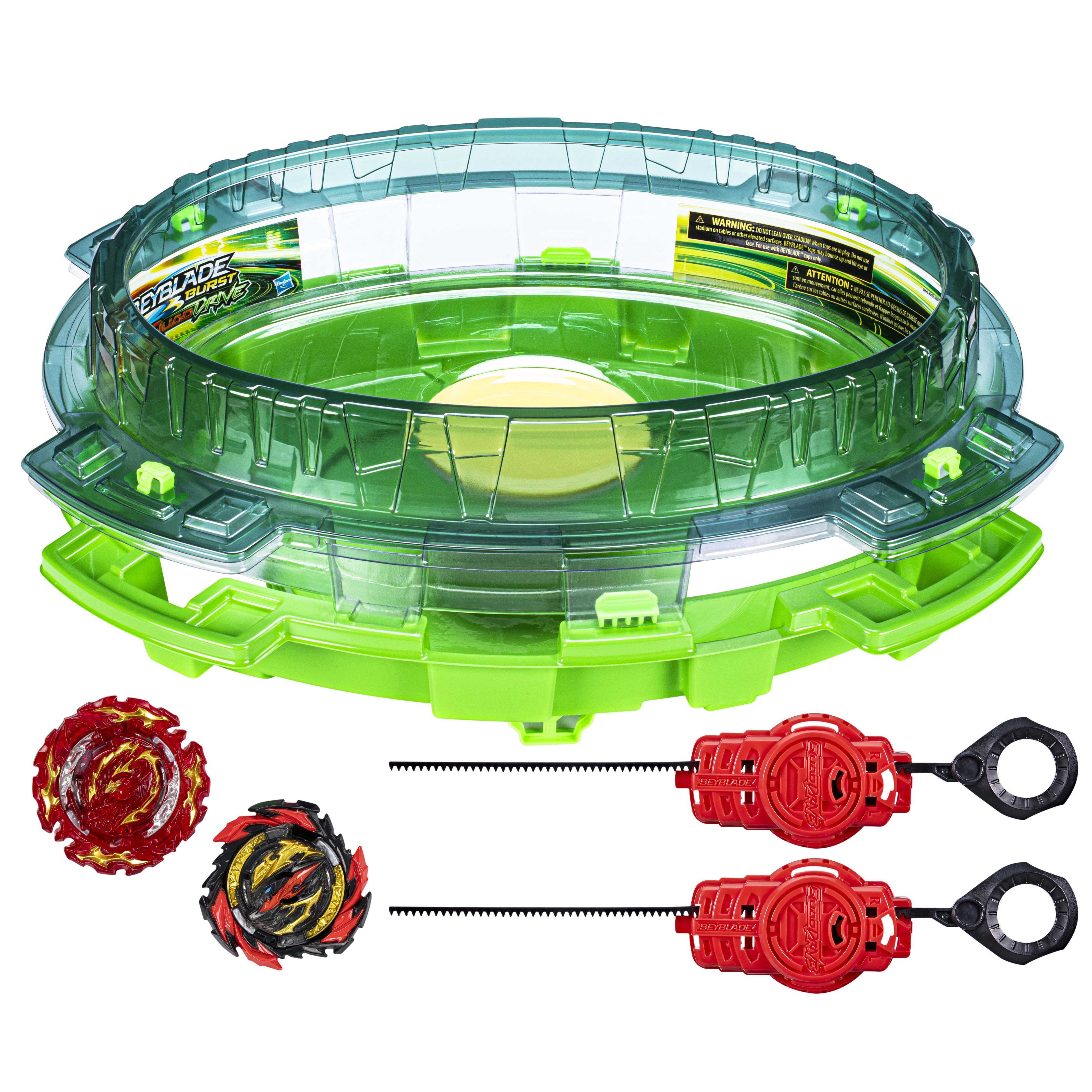 Interstellar Drop Battle Set: 4-in-1 Beyblade Burst Quaddrive