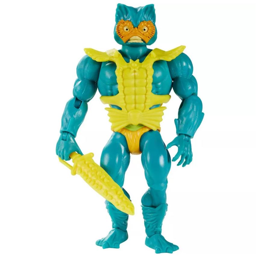 Masters Of The Universe Origins 5.5-Inch Poseable Mer-Man Action Figure