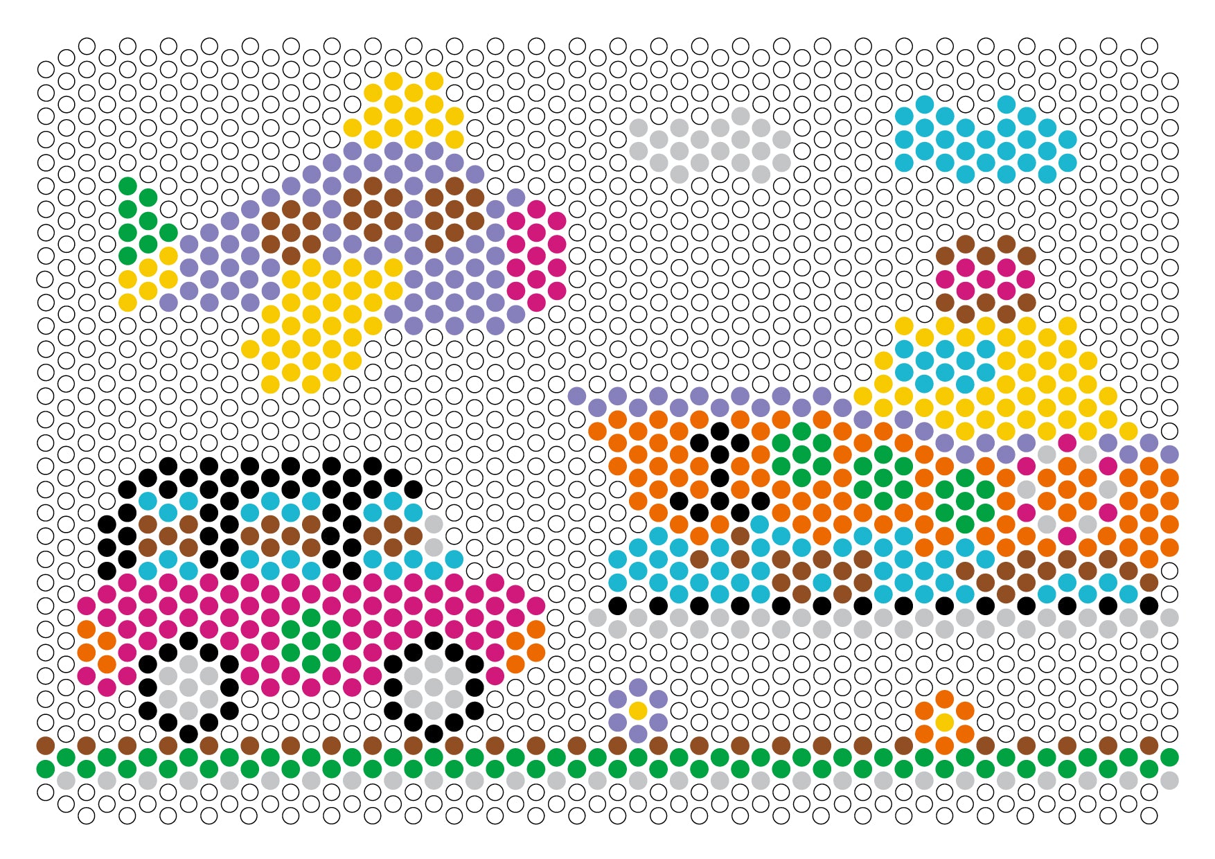 Playgo Peg - A - Mosaic Kit: Create Your Own Masterpiece!