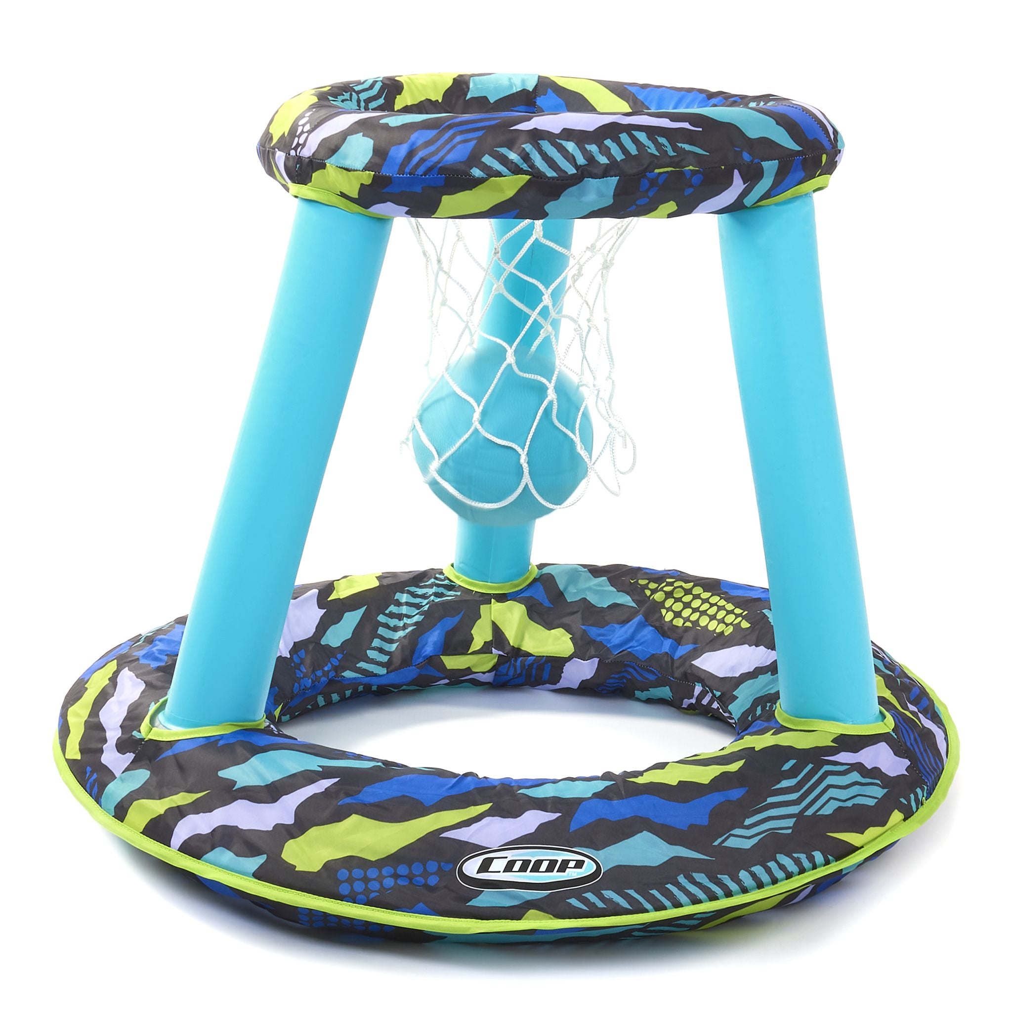 Hot Sale! Coop Hydro Inflatable Spring Hoops with Textured Pro - styled Basketball for Ages 5+