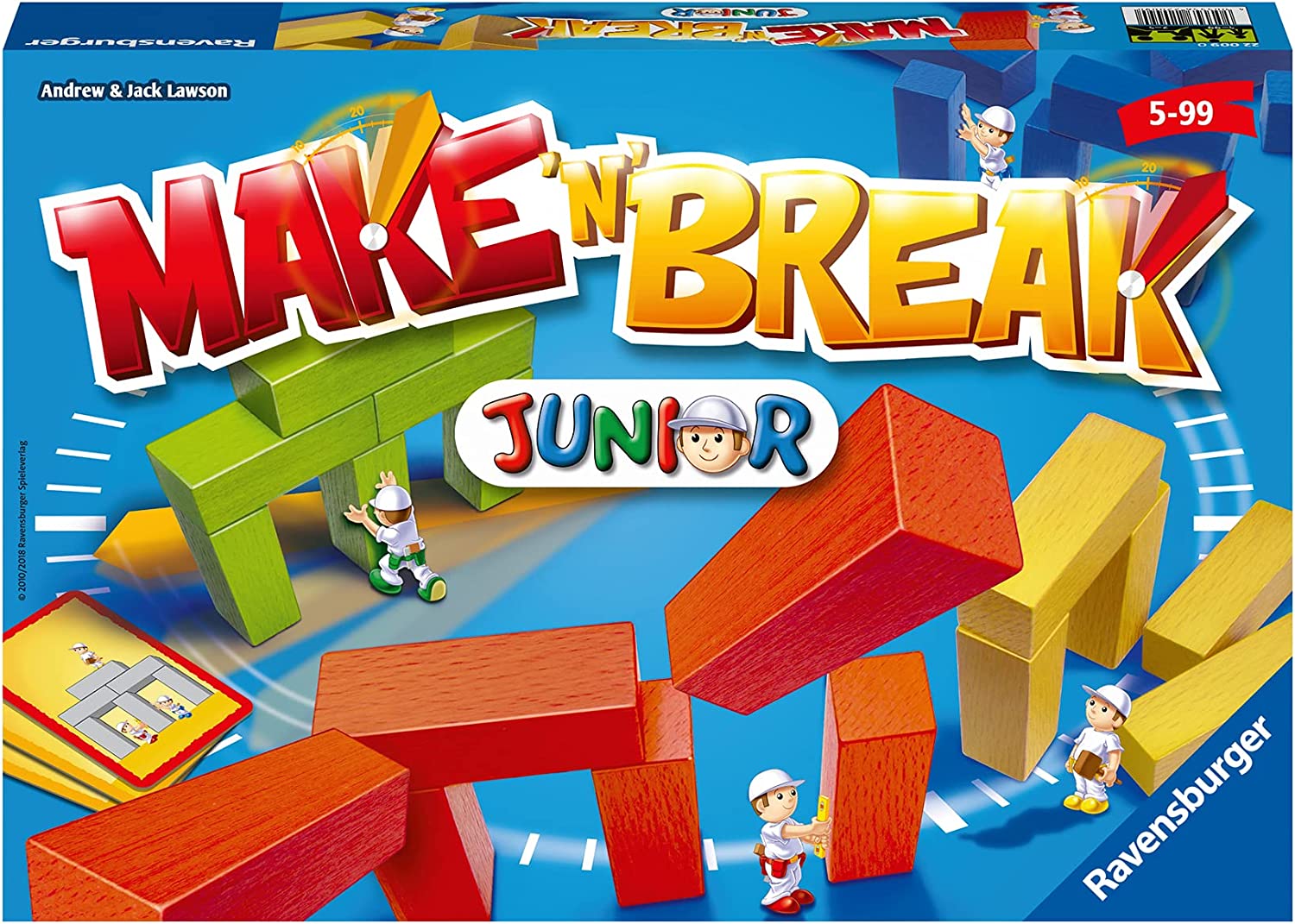 Hot Sale! Ravensburger Junior Building and Breaking Game for Young Master Builders