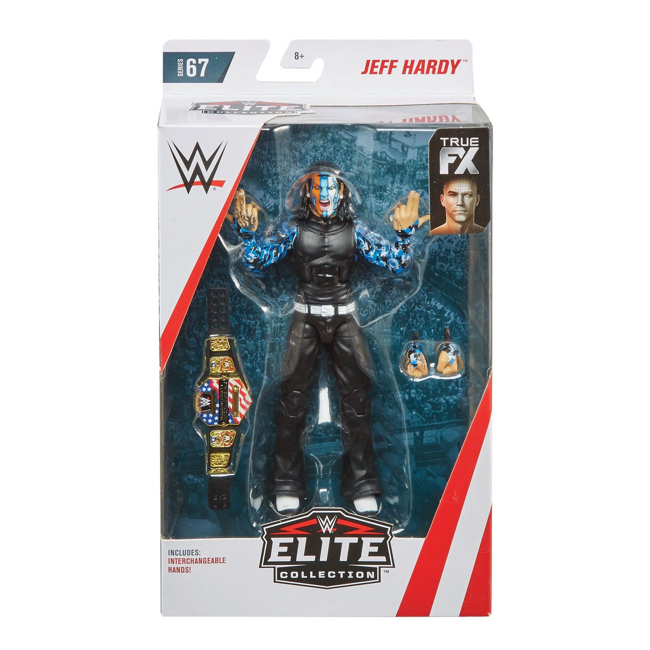 Hot! WWE Elite Collection Series 67 Jeff Hardy Action Figure