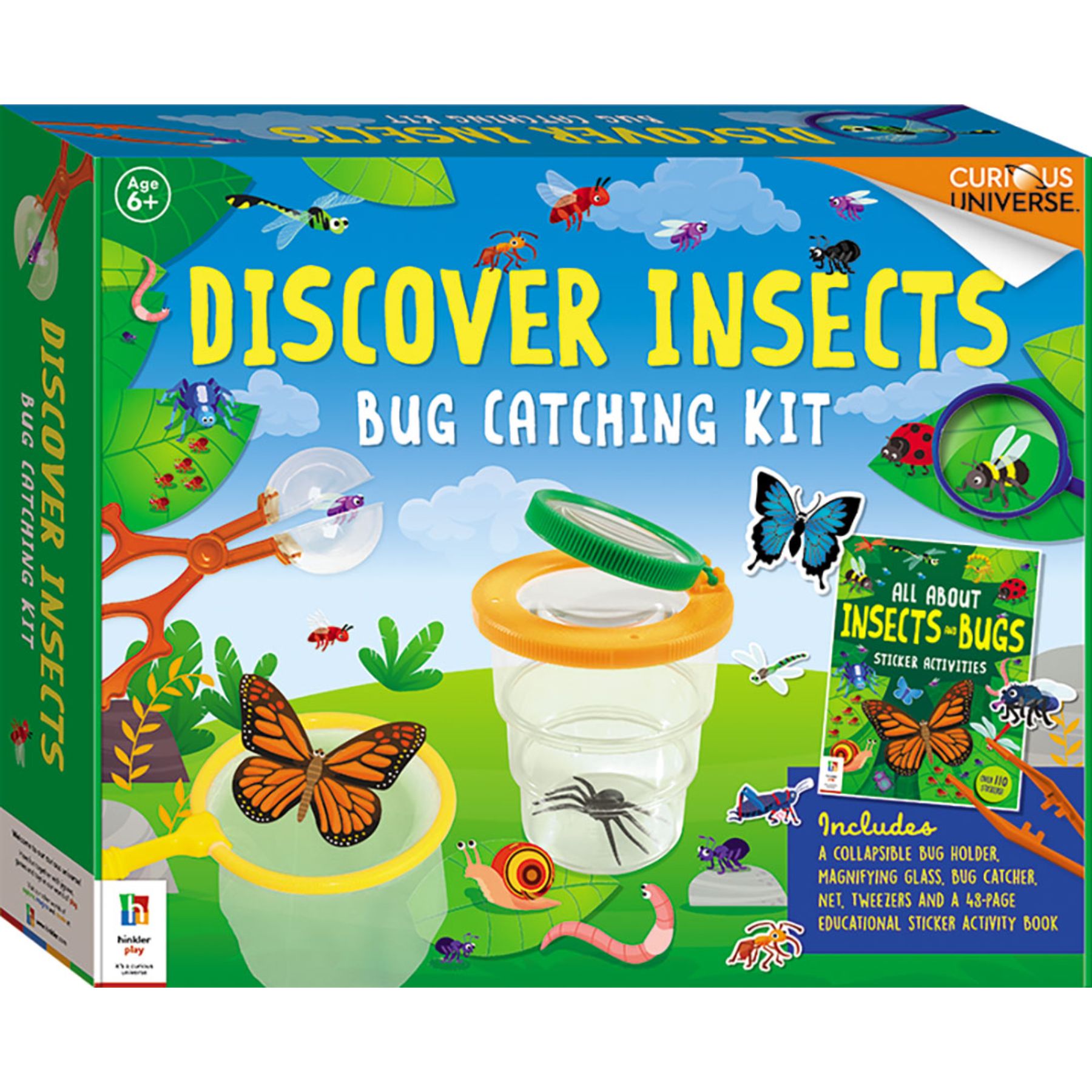 Amazing Sale! Curious Universe Insect Discovery Bug Catching Kit for Adventure