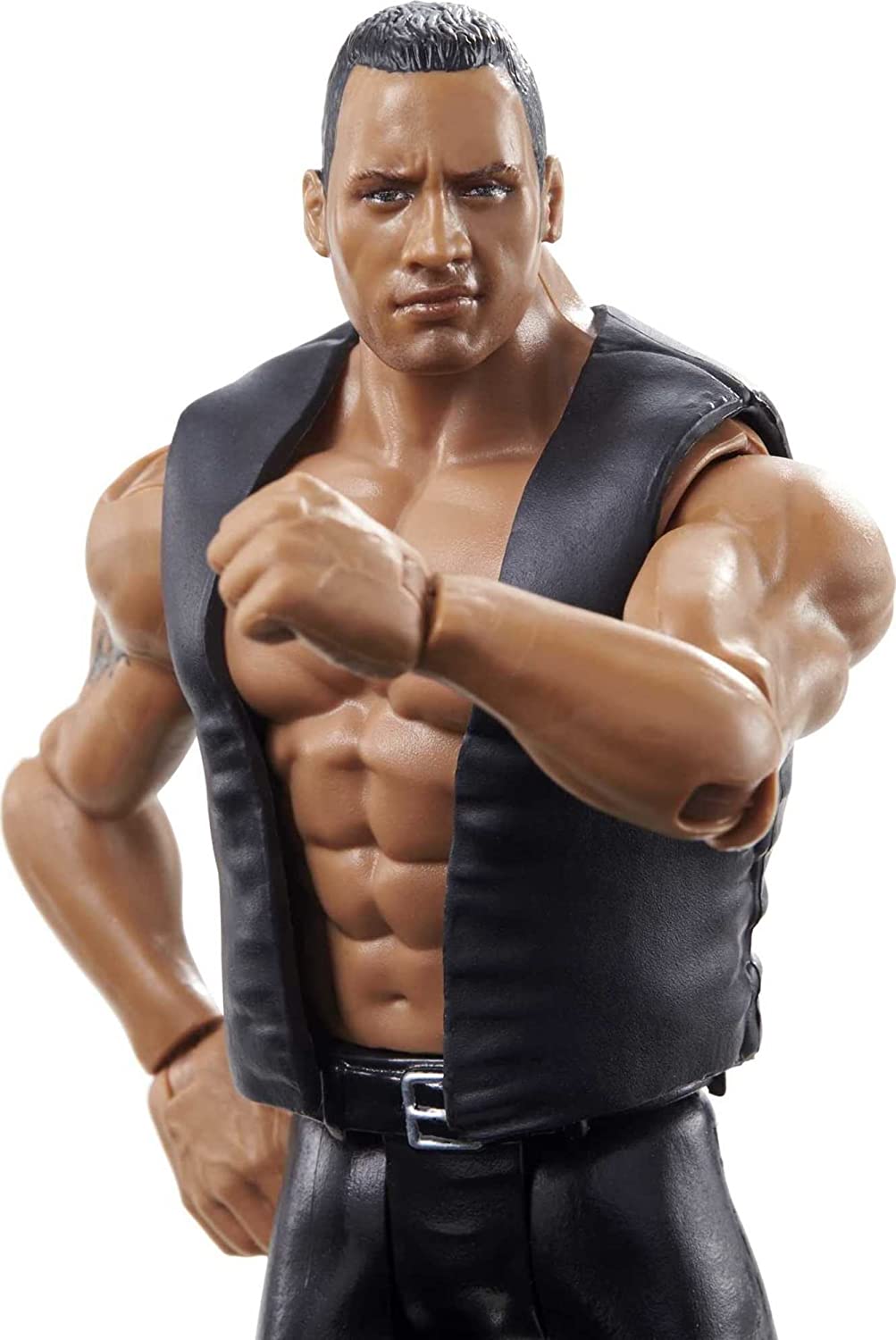 WWE Series 125 - Authentic 6 - inch The Rock Basic Action Figure
