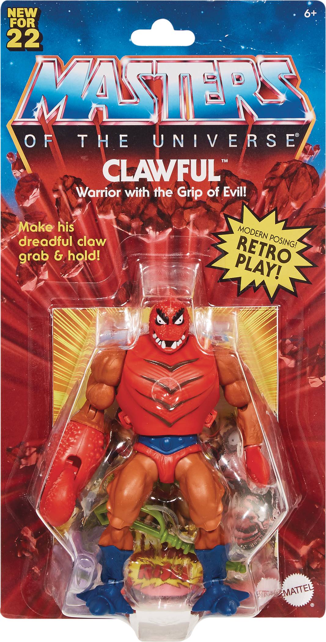 Hot! Masters Of The Universe Origins - Clawful Action Figure