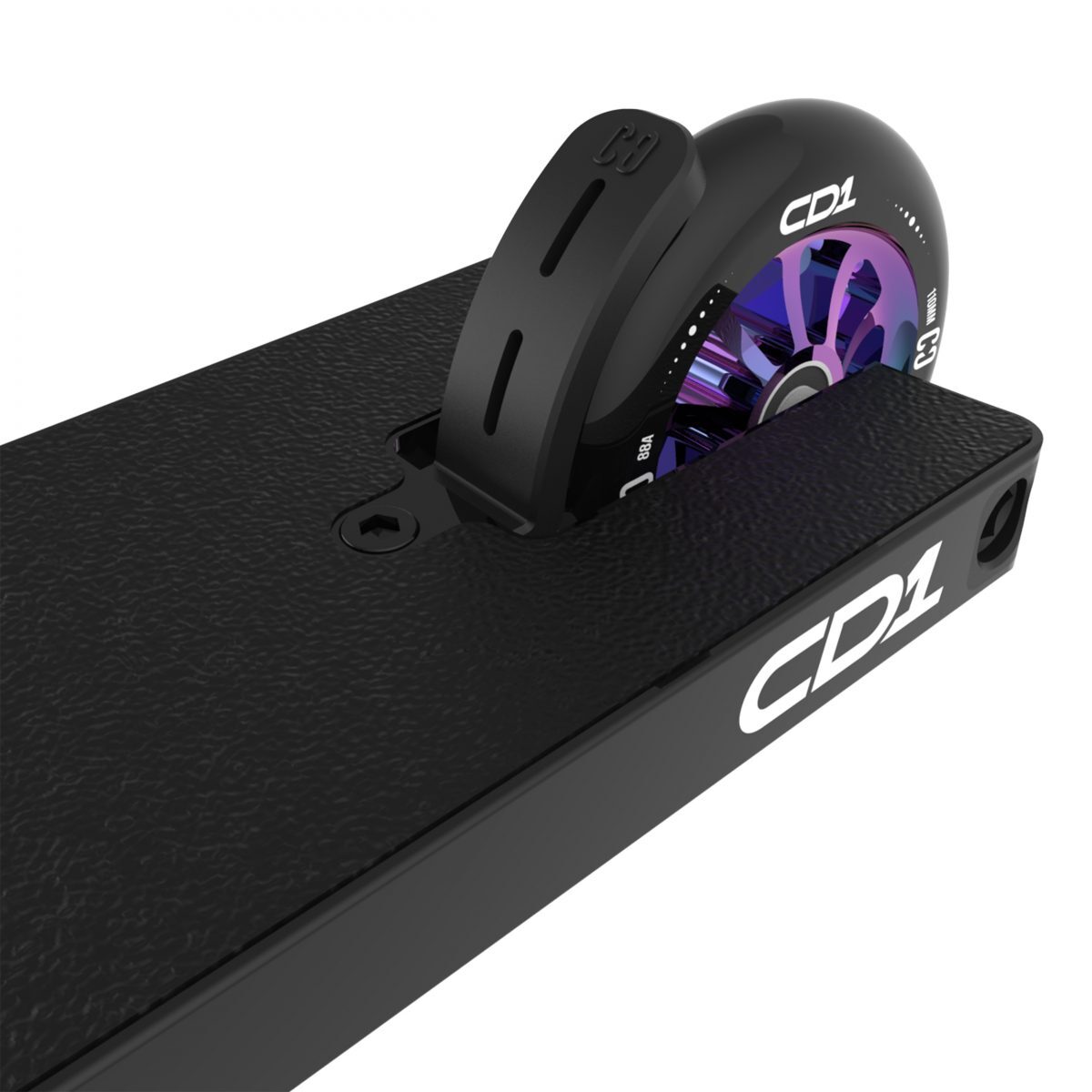 Core CD1 Park Complete Stunt Scooter - Neo/Black: Ideal for Beginners