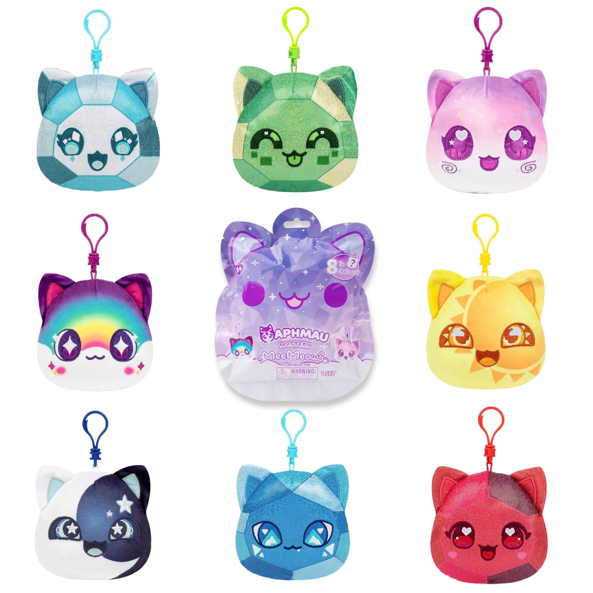Hot Deal! Aphmau MeeMeows Season 2 Celestial Catface Plush Clip - Ons Blind Bags