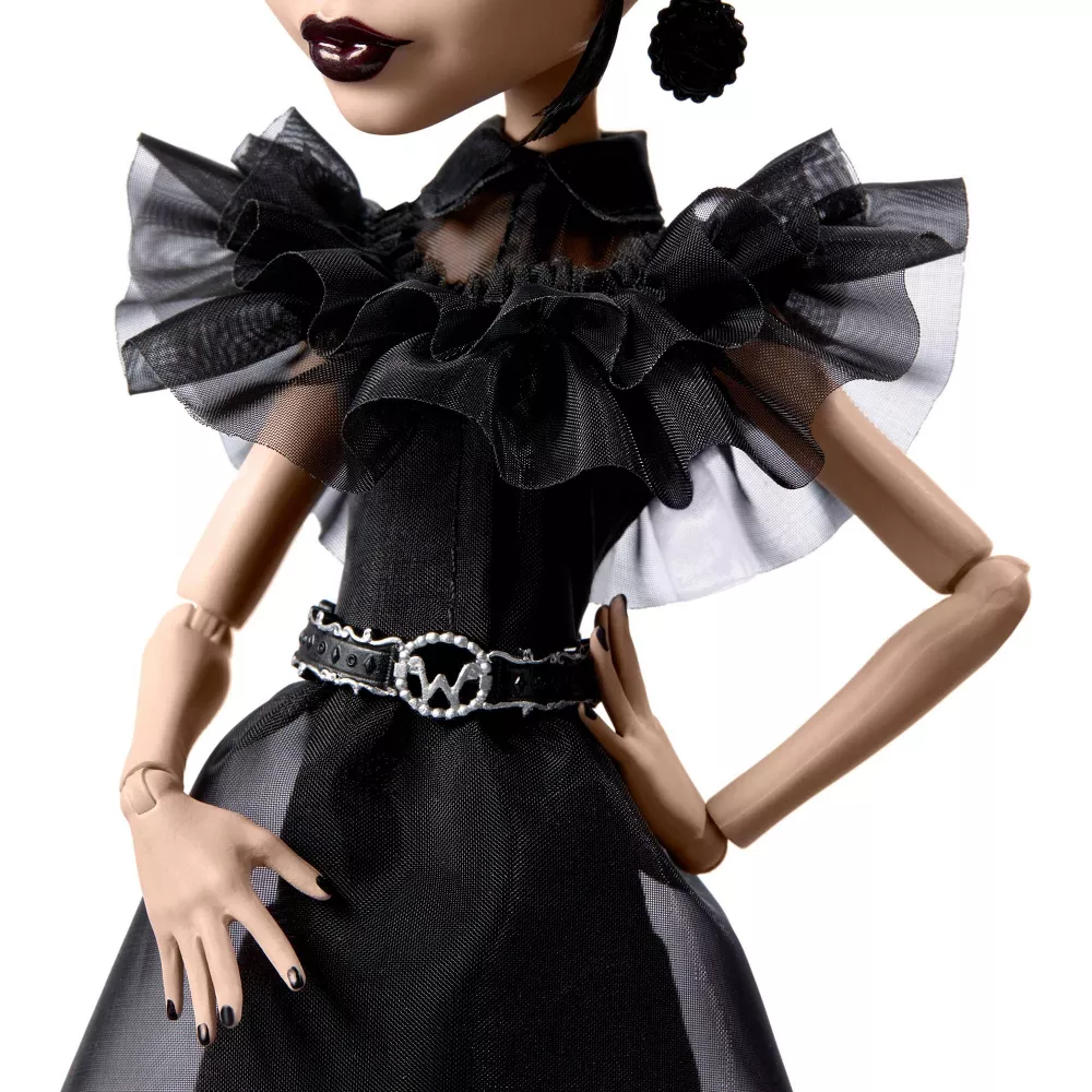 Gorgeous Monster High Wednesday Rave'n Collectible Doll for Ages 3+