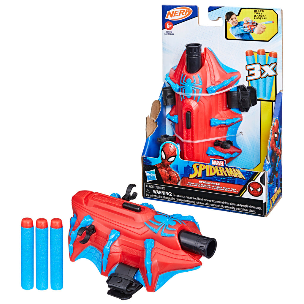 Hot Sale! Marvel Spider - Man Thwip Tech Blaster Role - Play Toy for Kids Aged 5+