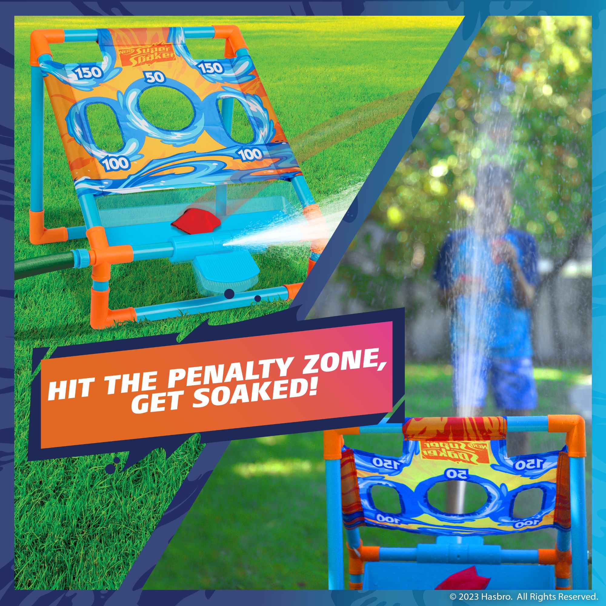 Hot Deal! WowWee's NERF Super Soaker Splashy Bean Bag Toss Game for the Whole Family