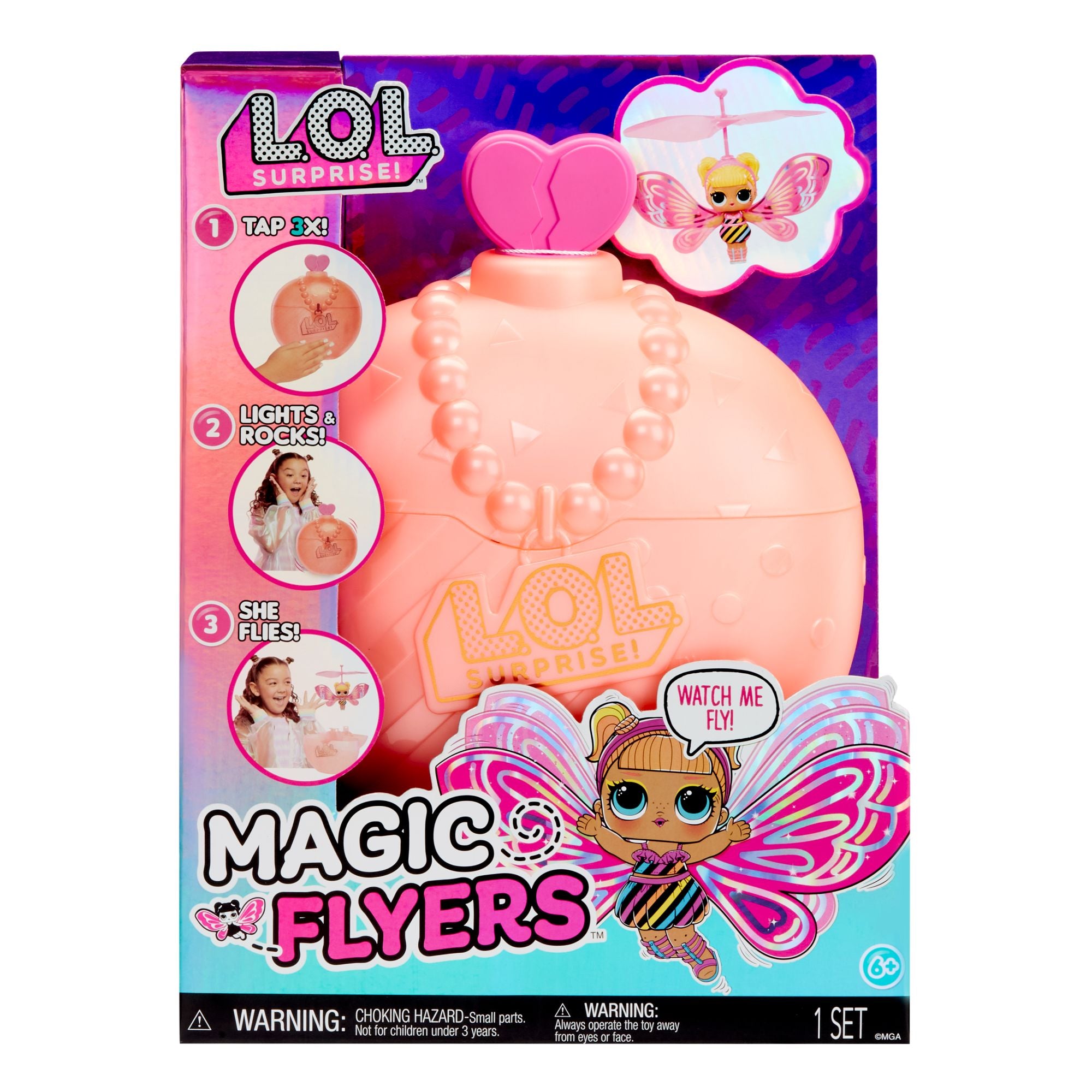 L.O.L. Surprise! Enchanting Magic Flyers - Flutter Star with Fashion Wings