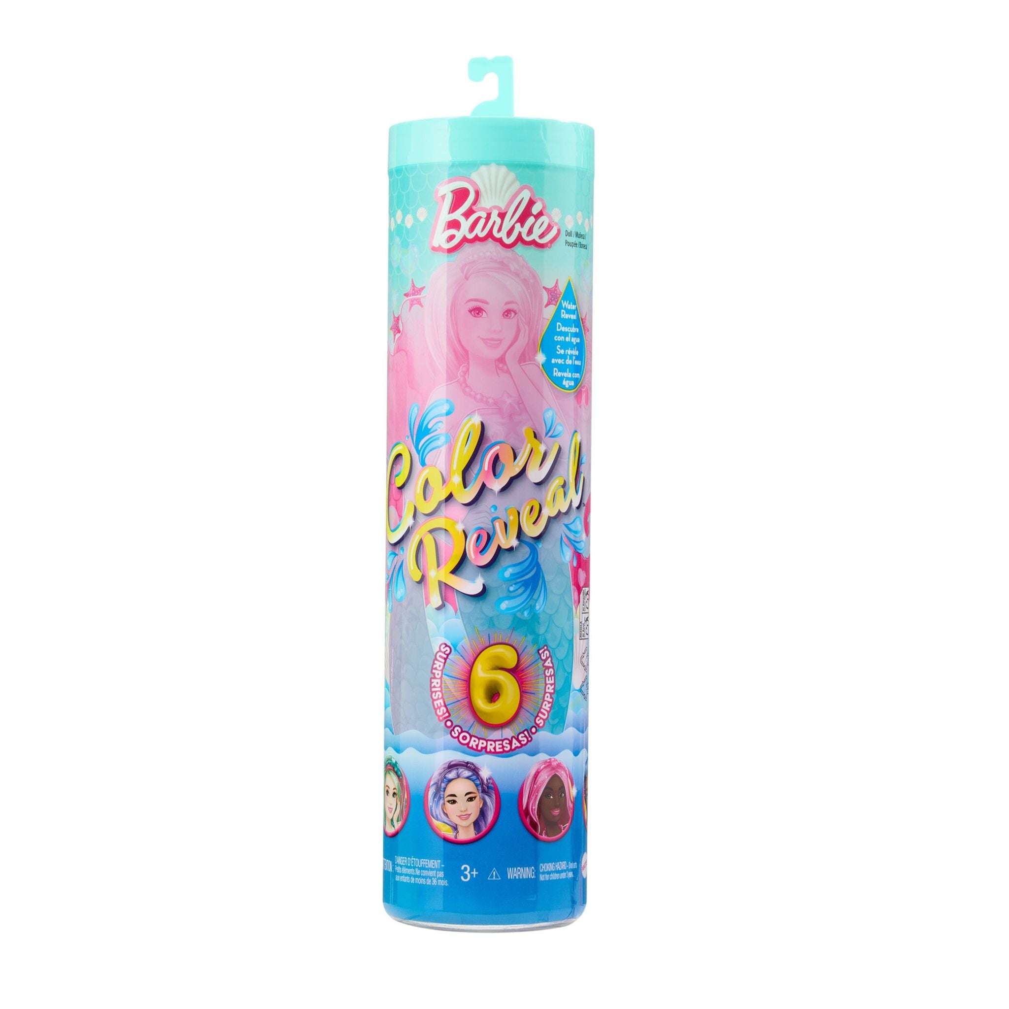 Barbie Colour Reveal Surprise Mermaid Dolls from Deep Sea Series