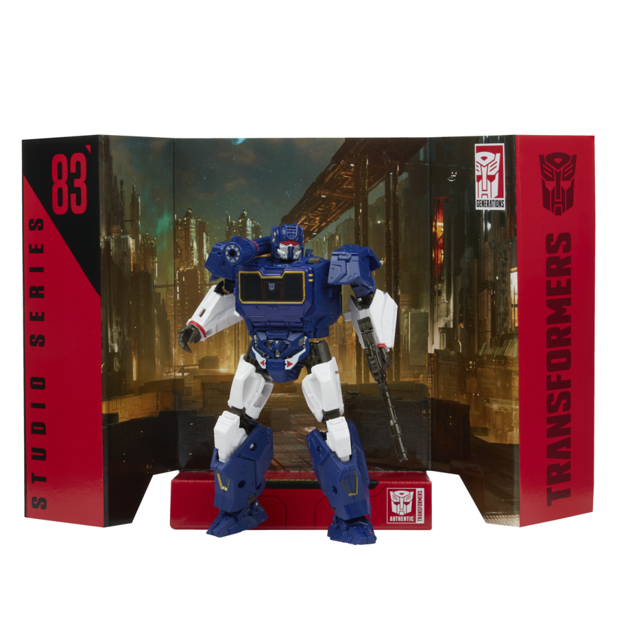 Studio Series 83 Voyager - Movie - Inspired Transformers Soundwave Figure