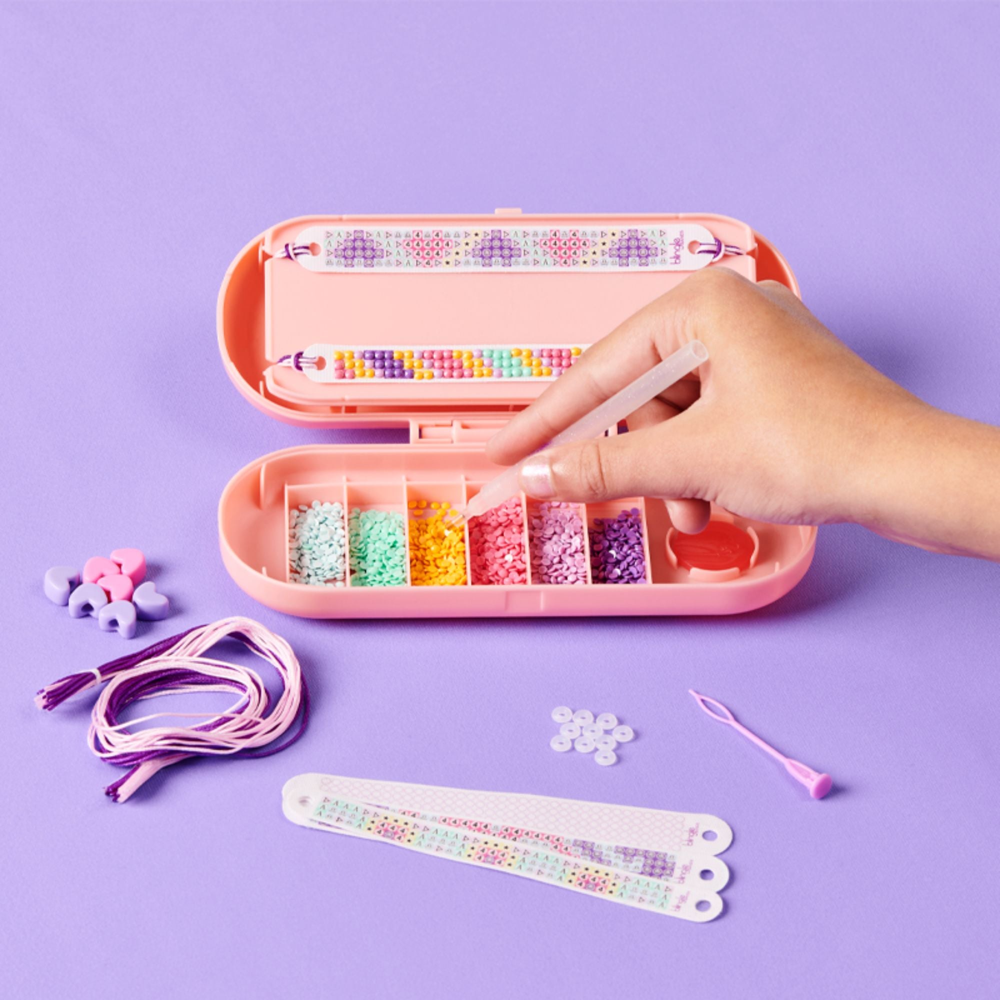 Hot! Blingle Bands S2 Starter Pack - Sparkly Friendship Bracelet Kit