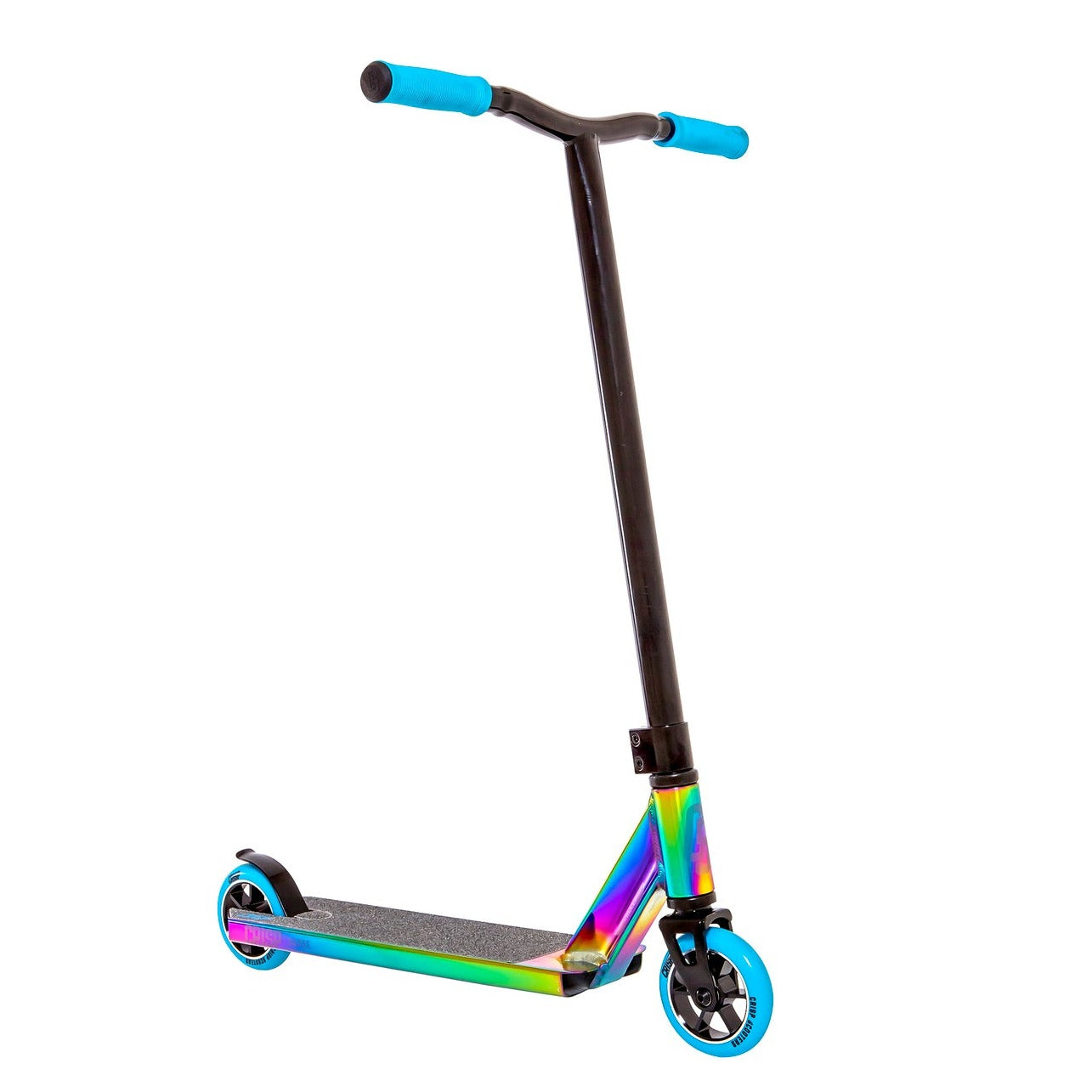 Hot Deal! Crisp Surge Chrome Blue Black Bars Scooter